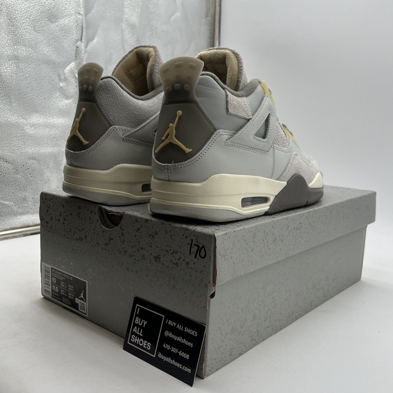 Size 10 - Air Jordan 4 Retro SE Low Craft (DV3742-021)
