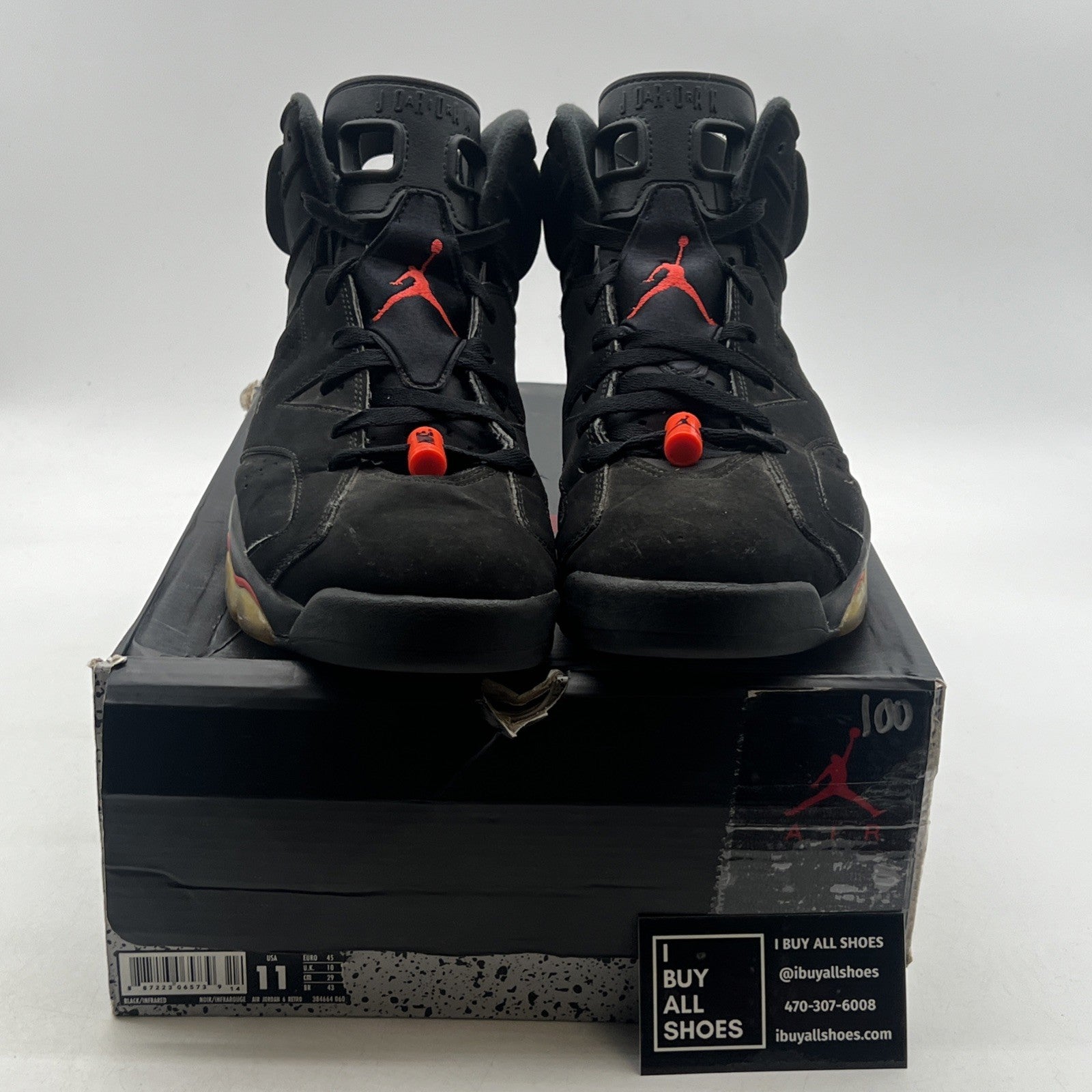 Size 11 - Air Jordan 6 Retro Mid Infrared (384664-060)