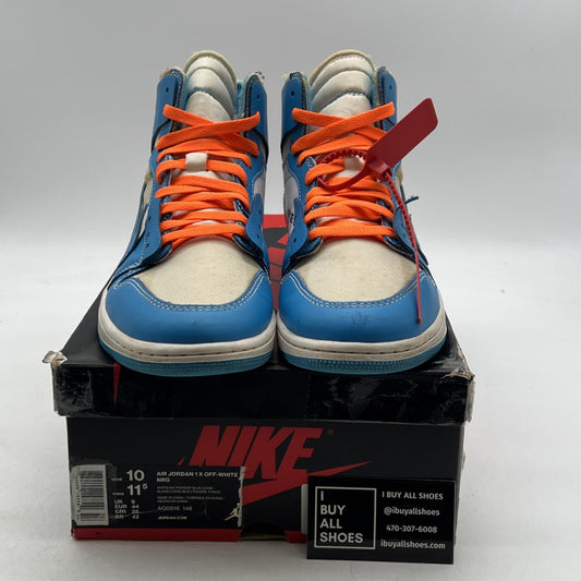 Size 10 - Air Jordan 1 Retro OG x Off-White High UNC (AQ0818-148)