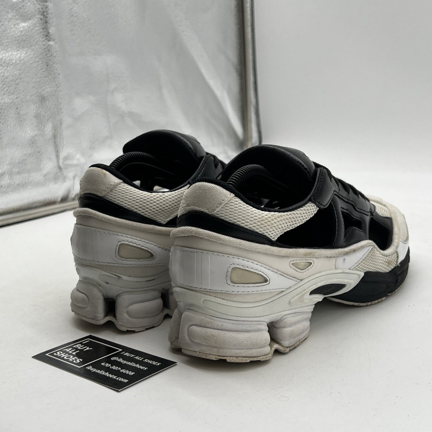 Size 8.5 - adidas Raf Simons x Replicant Ozweego Black Cream (BB7988)