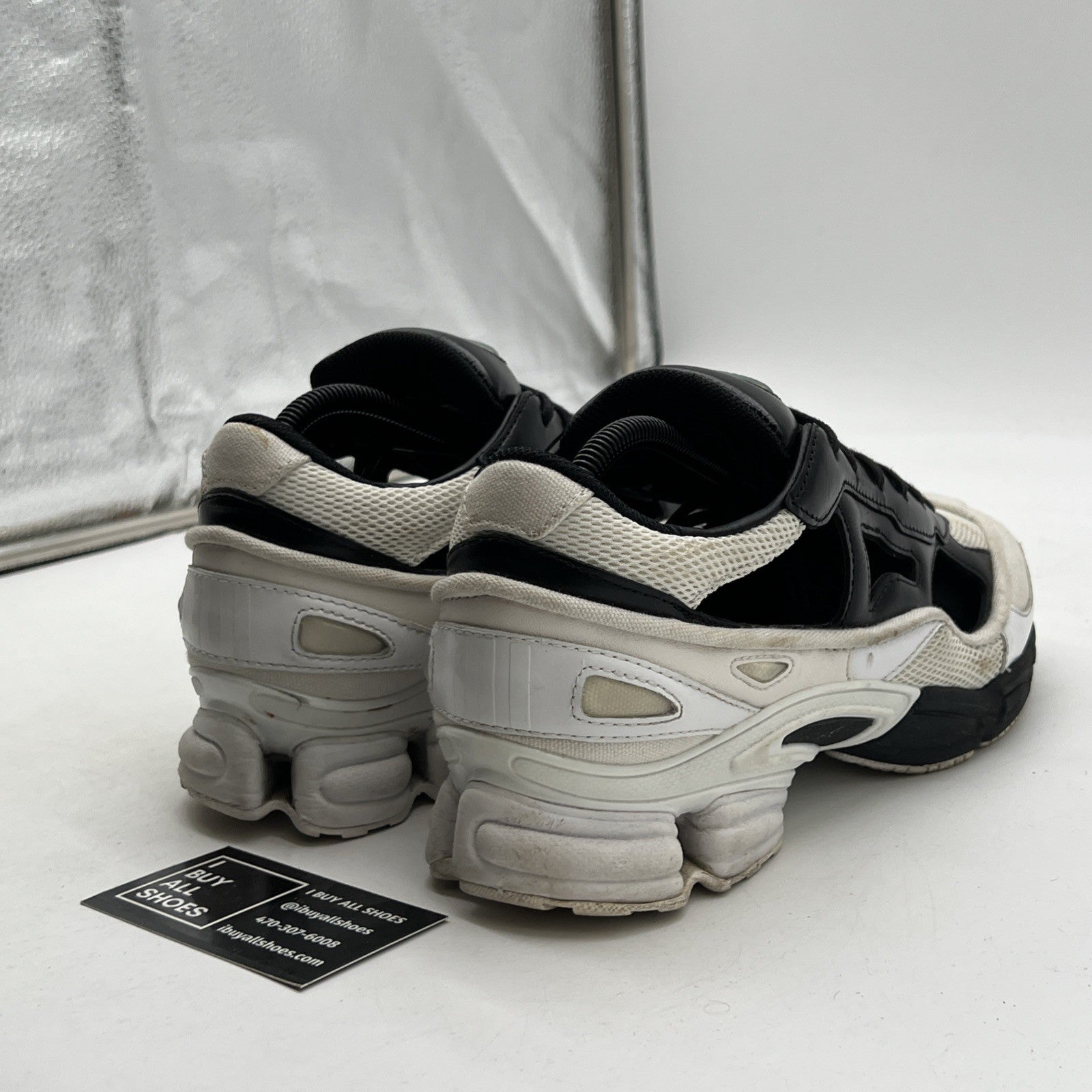 Size 8.5 - adidas Raf Simons x Replicant Ozweego Black Cream (BB7988)
