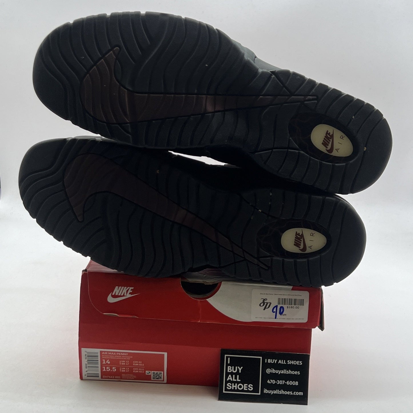Size 14 - Nike Air Max Penny 1 Faded Spruce 2023 (DV7442-001)