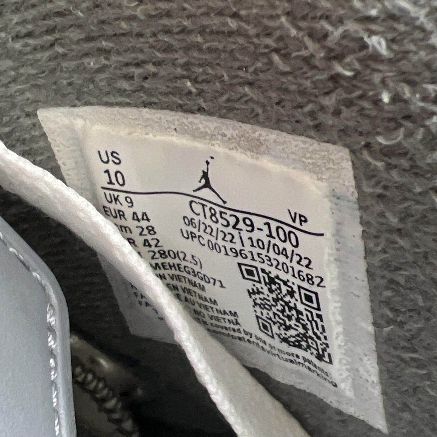 Size 10 - Air Jordan 6 Retro Low Cool Grey (CT8529-100)