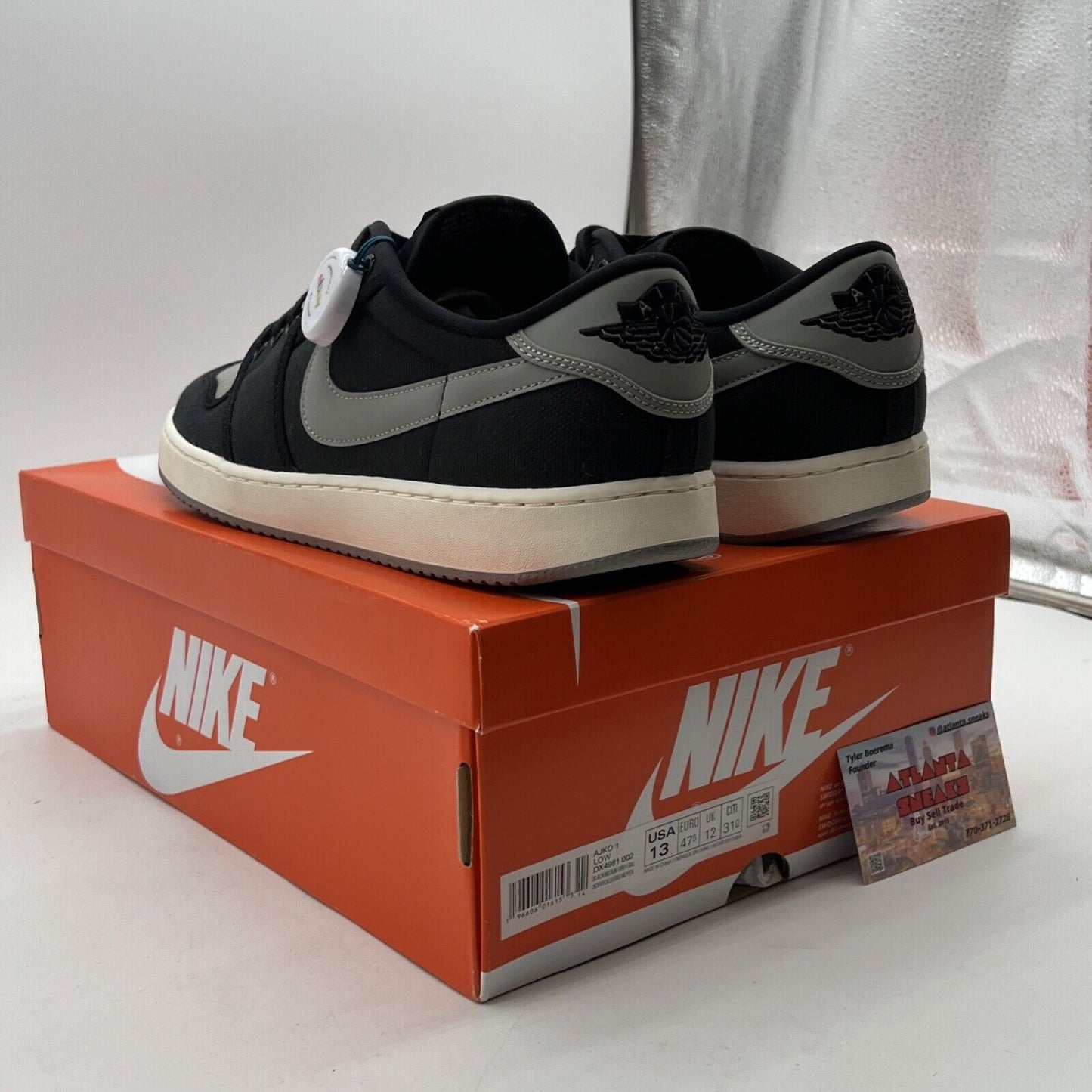 Size 13 - Air Jordan 1 KO Low Shadow (DX4981-002)