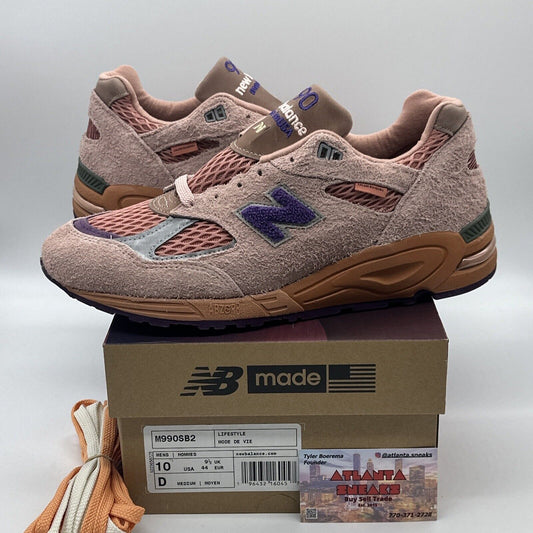 Salehe Bembury x New Balance NB Sand Be The Time 990v2 M990SB2- Size 10 - NEW DS