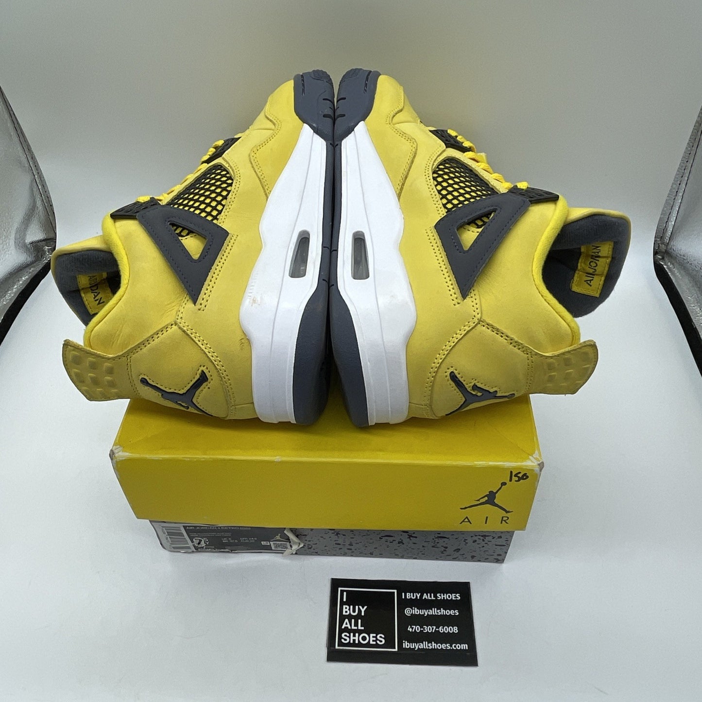 Size 7.5Y - Air Jordan 4 Retro GS Tour Yellow 2021 Suede Leather (408452700)