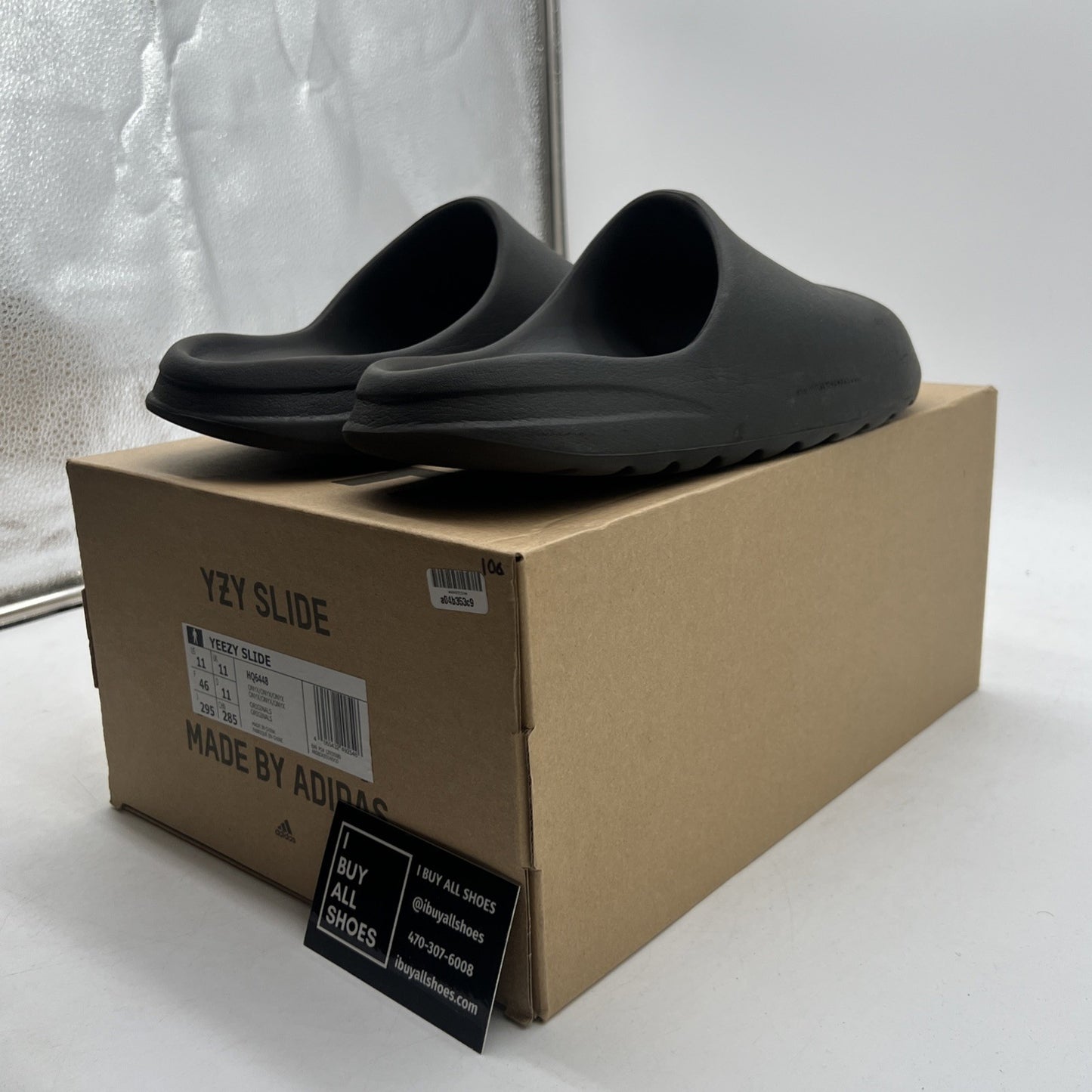 Size 11 - Adidas Yeezy Slide Onyx (HQ6448)