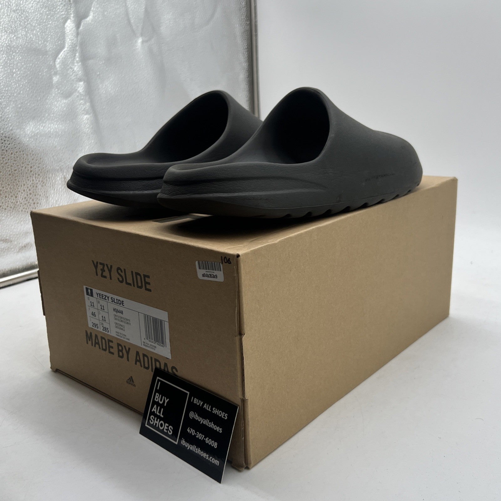 Size 11 - Adidas Yeezy Slide Onyx (HQ6448)