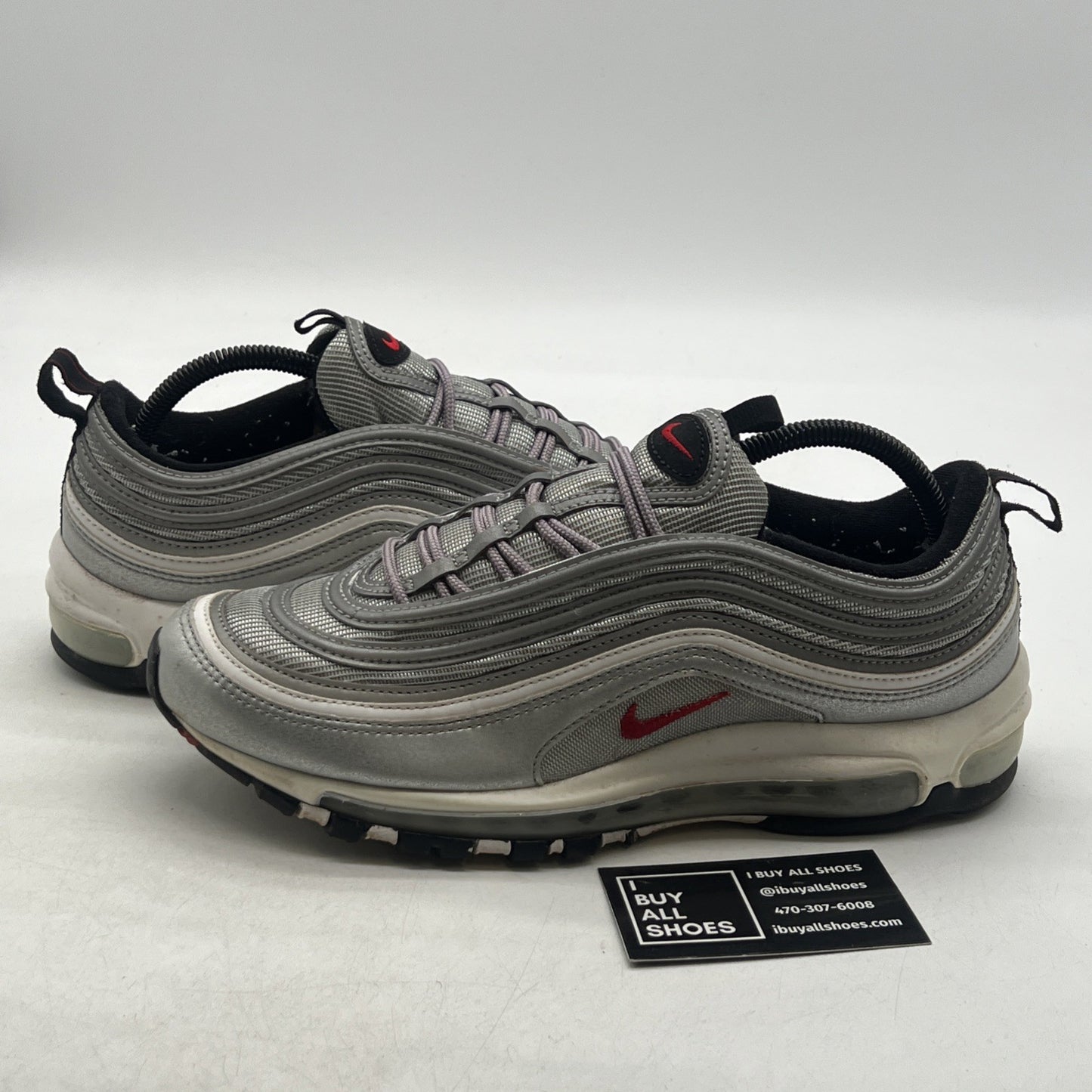 Size 9.5 - Nike Air Max 97 OG QS 2017 Silver Bullet (884421-001)
