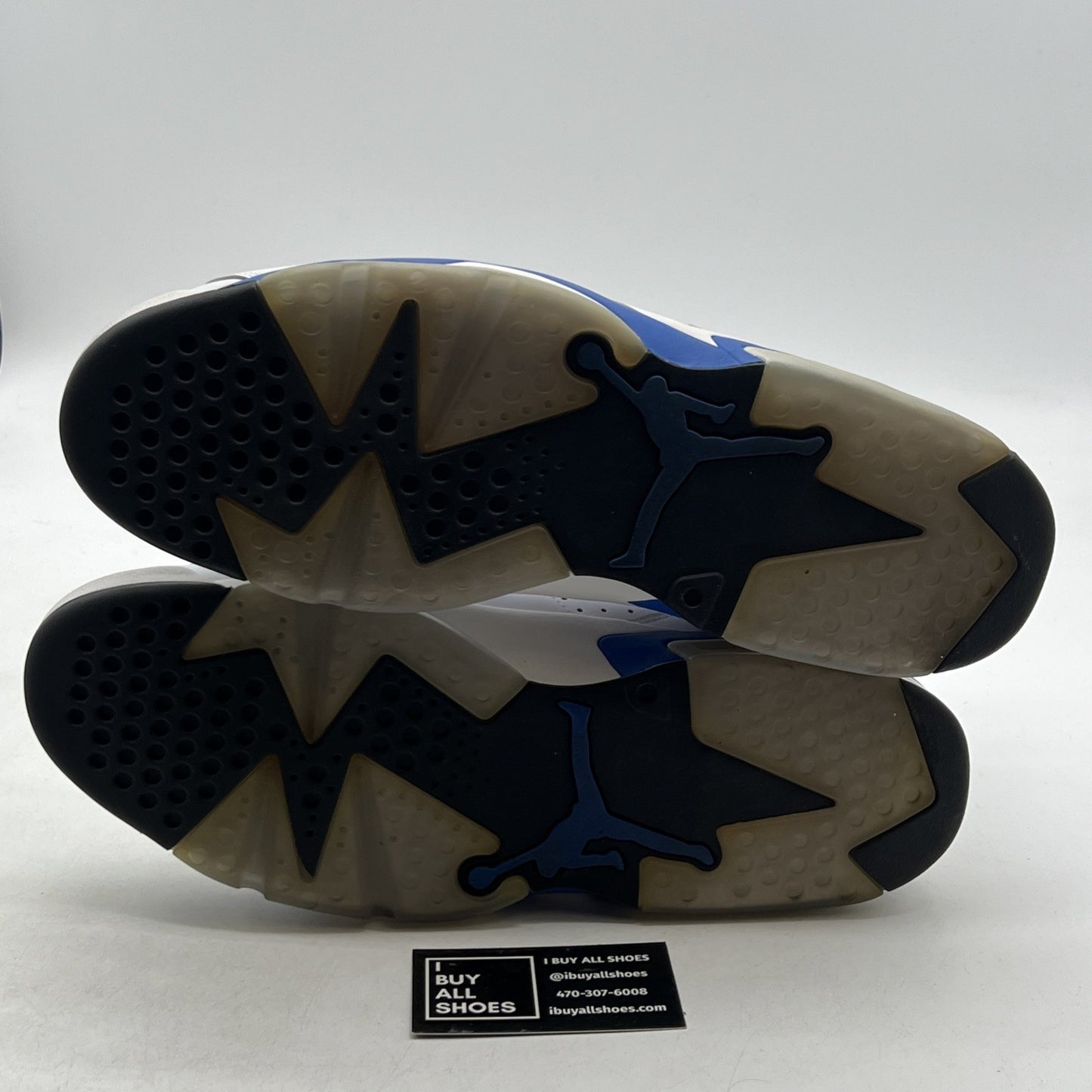 Size 14 - Air Jordan 6 Retro 2014 Sport Blue (384664-107)