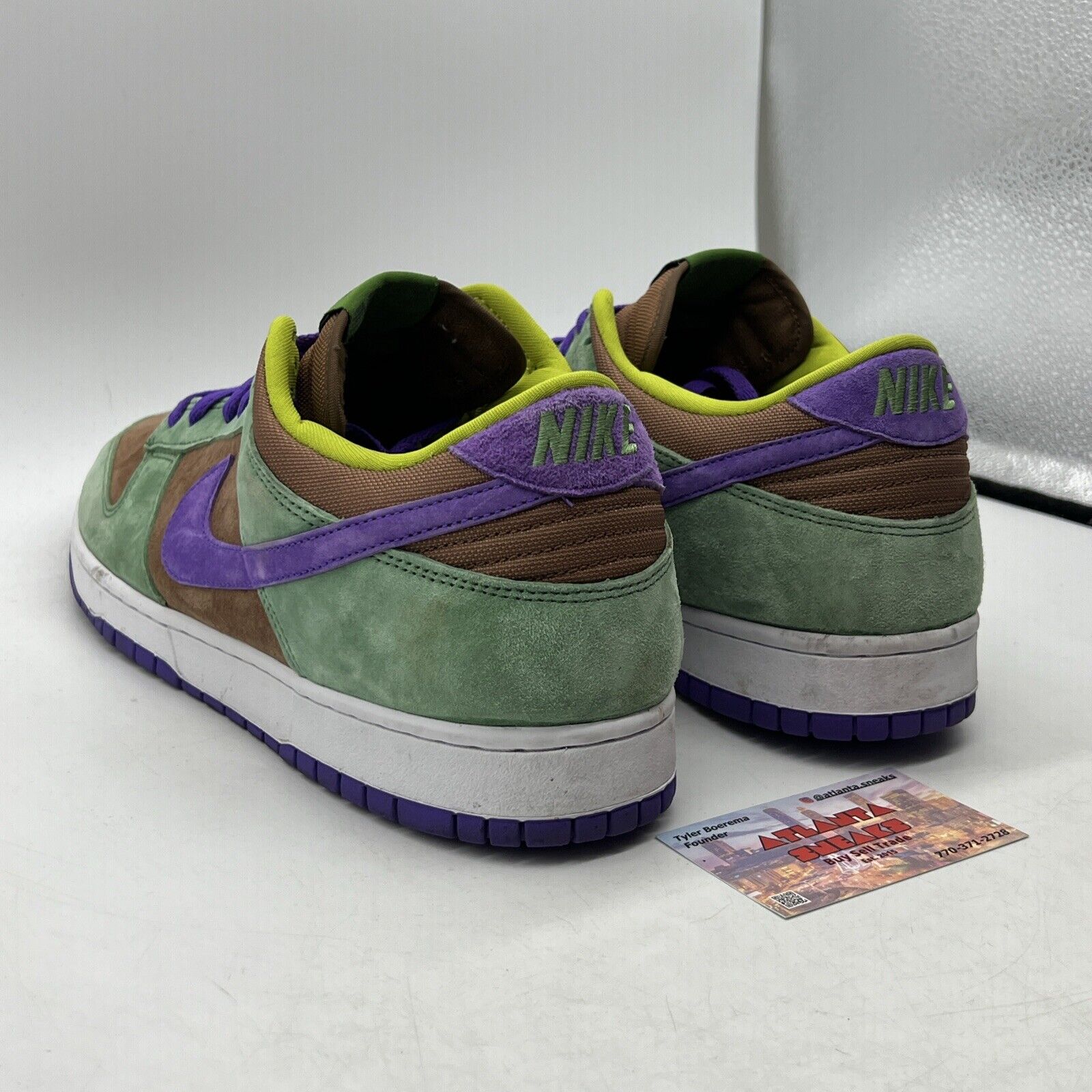 Size 14 - Nike Dunk SP Retro 2020 Low Veneer Purple Green (DA1469-200)