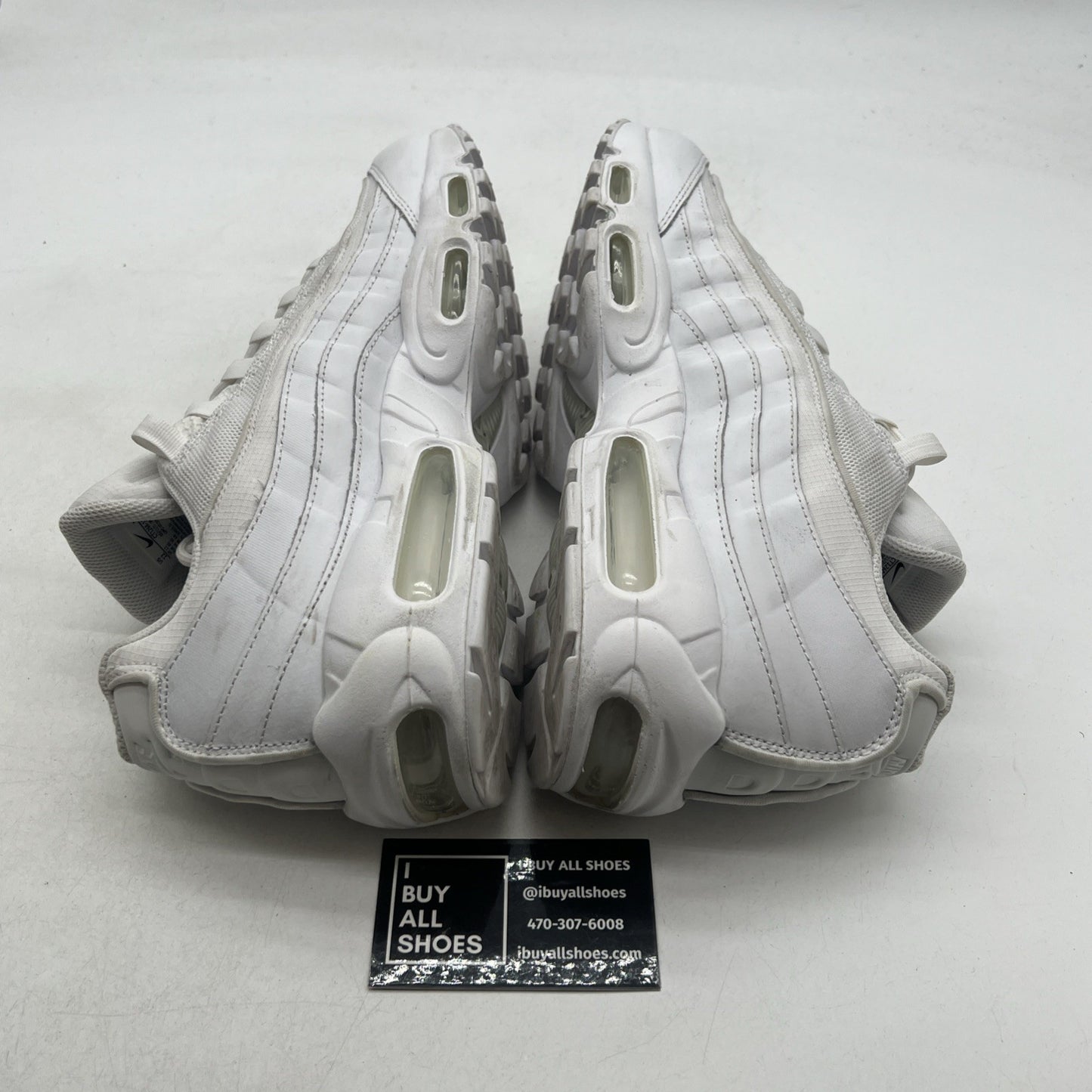 Size 12 - Nike Air Max 95 Triple White (CT1268-100)