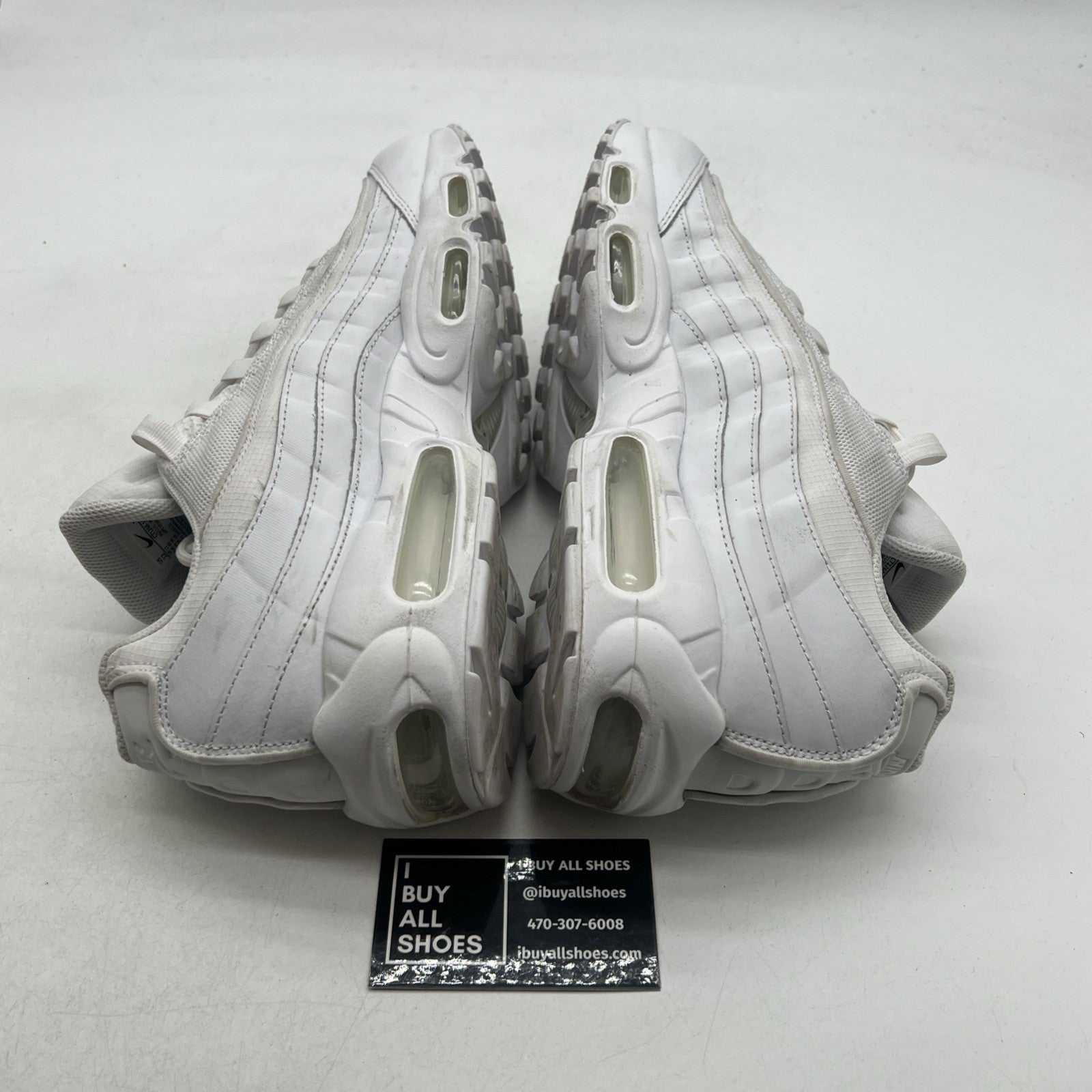 Size 12 - Nike Air Max 95 Triple White (CT1268-100)
