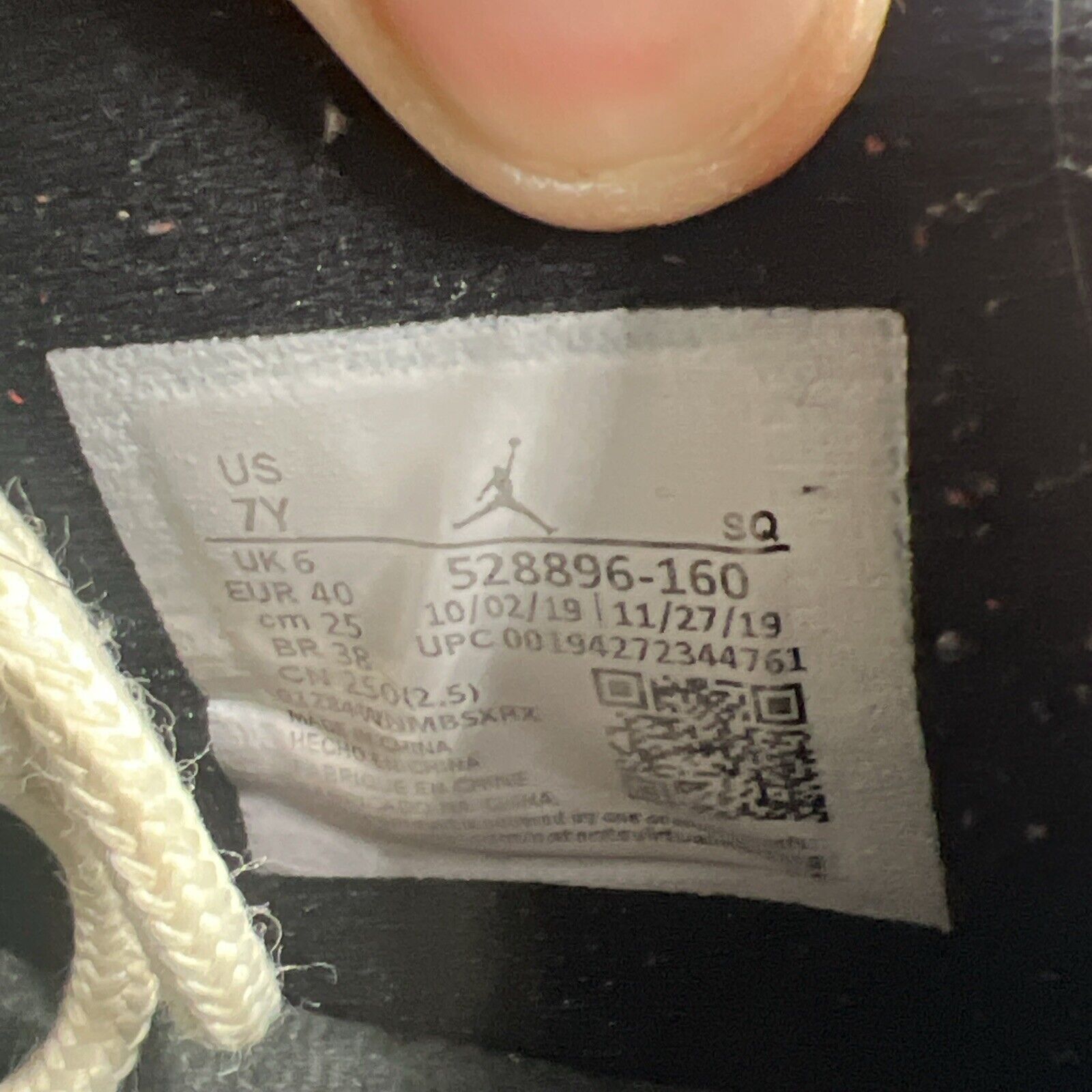 Size 7 - Air Jordan 11 Retro Low Concord-Bred (528896-160)