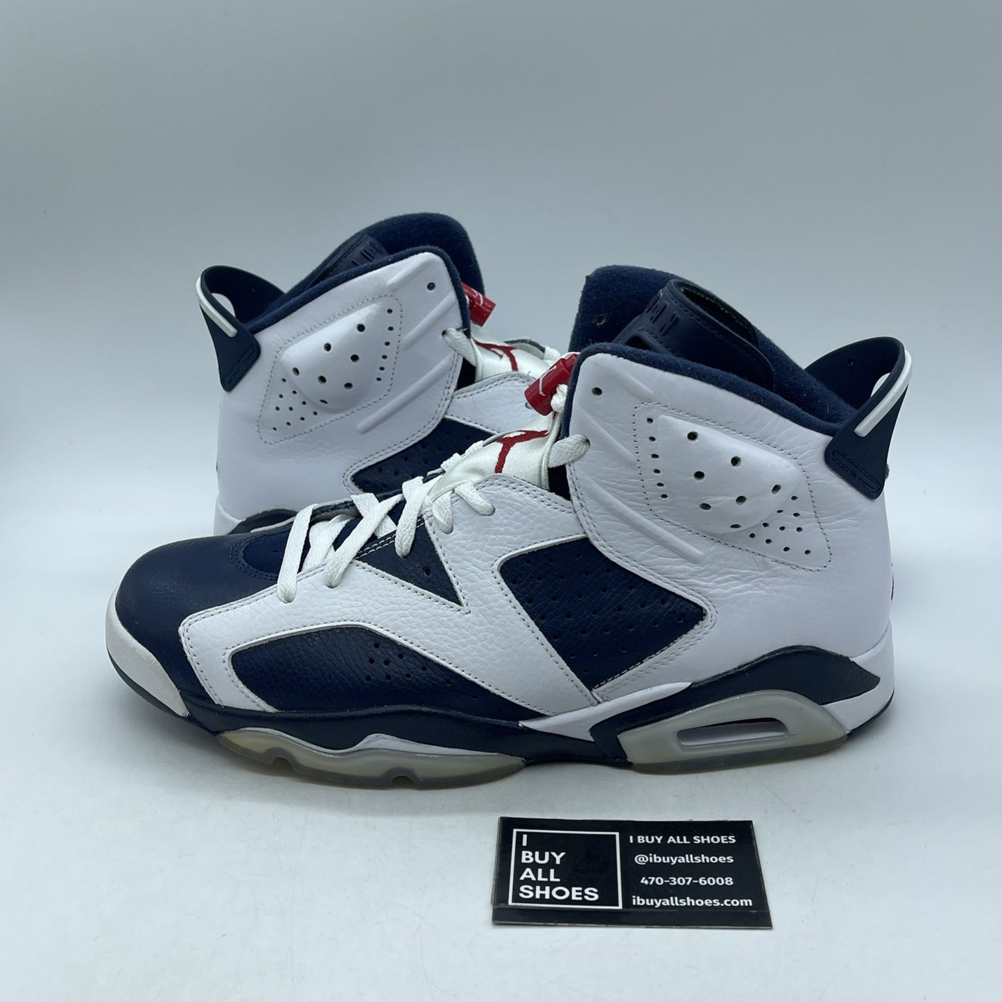 Size 12 - Air Jordan 6 Retro 2012 Olympic (384664-130)