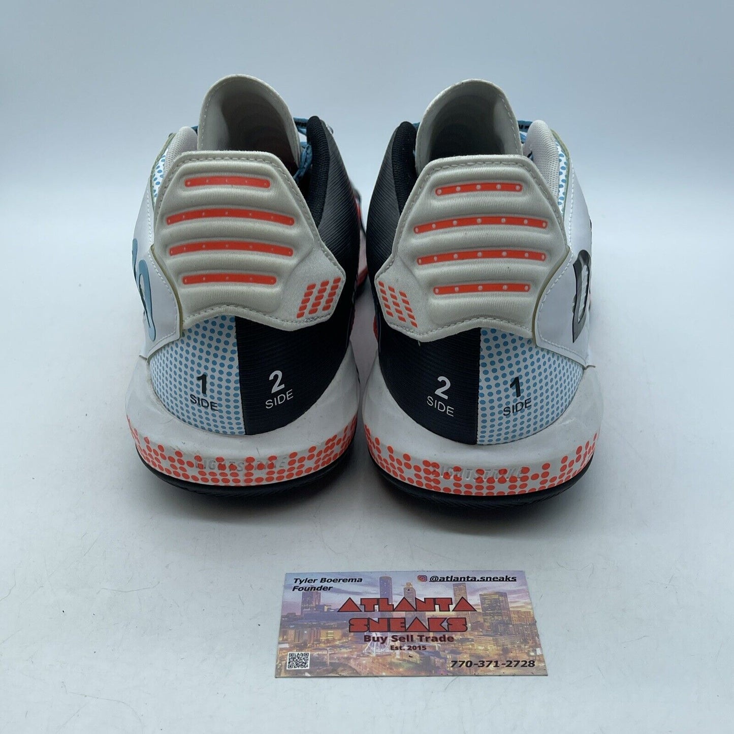 Size 10.5 - adidas Dame 6 x Pusha T I Am My Own Fan 2020 Black Blue (FW5749)
