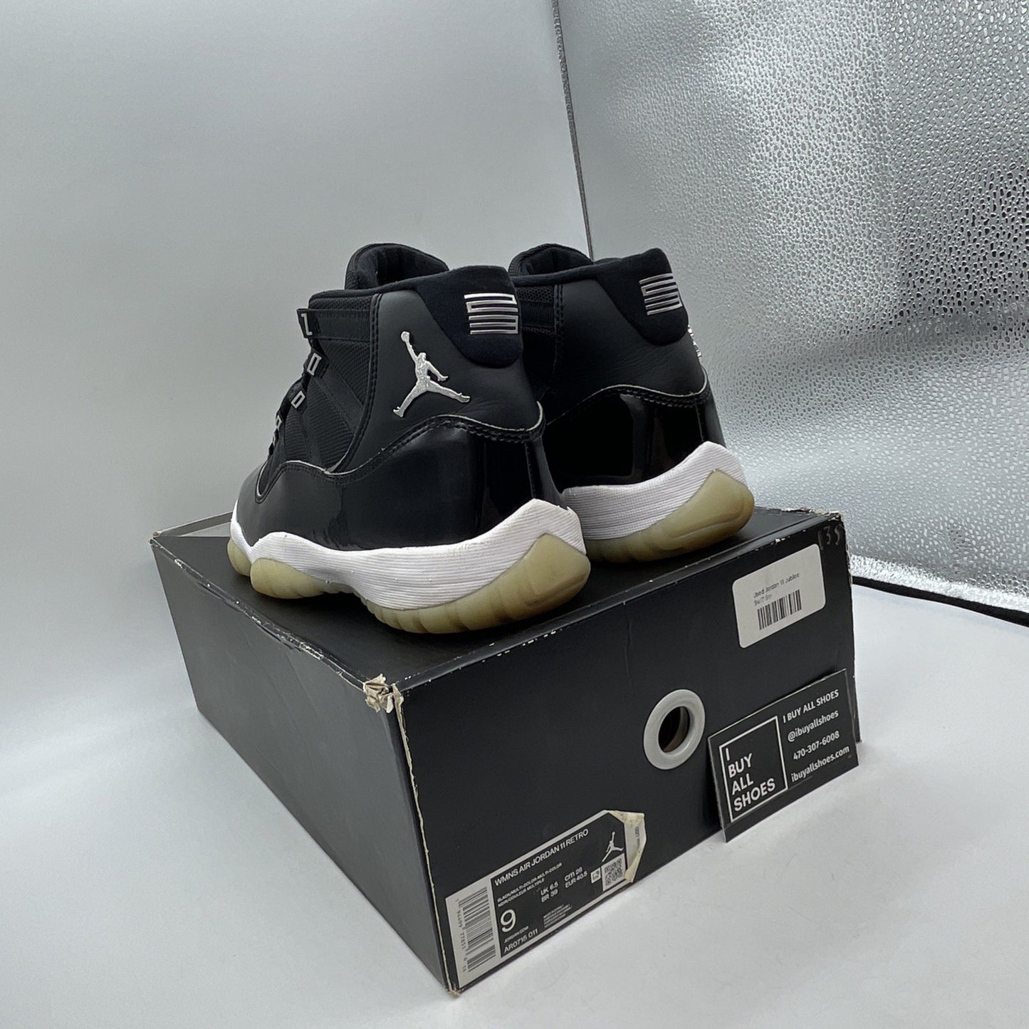 Size 9W - Air Jordan 11 Retro Jubilee / 25th Anniversary Leather (AR0715-011)