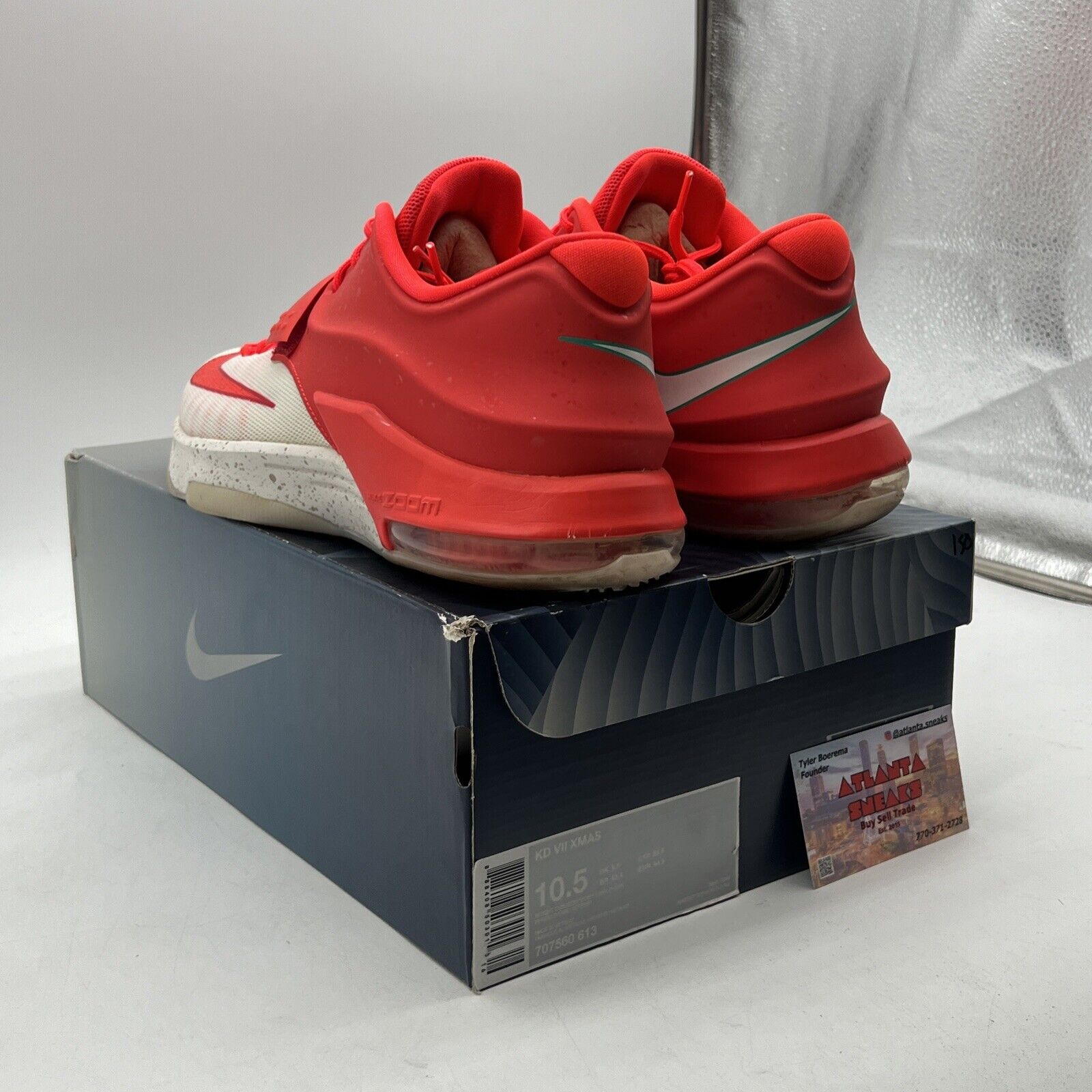 Size 10.5 - Nike KD 7 Xmas Egg Nog (707560-613)