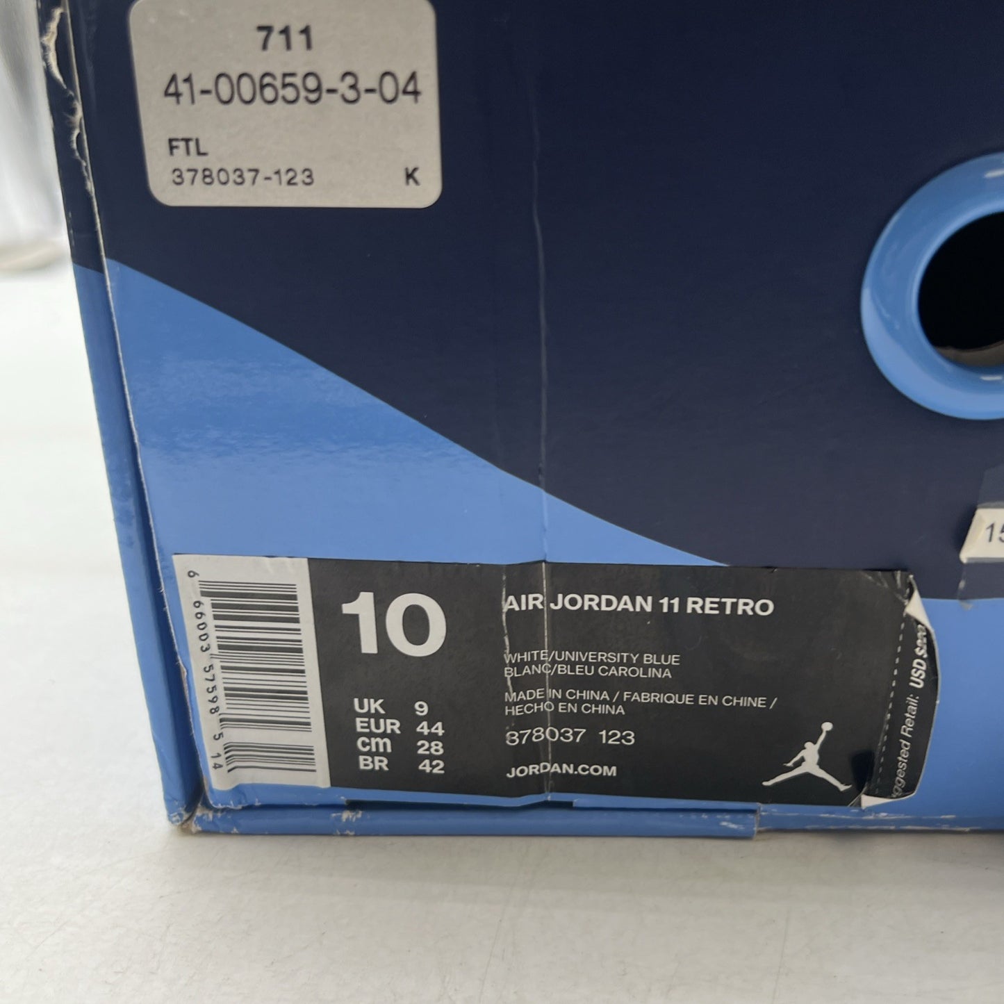 Size 10 - Air Jordan 11 Retro High Win Like '82 (378037-123)