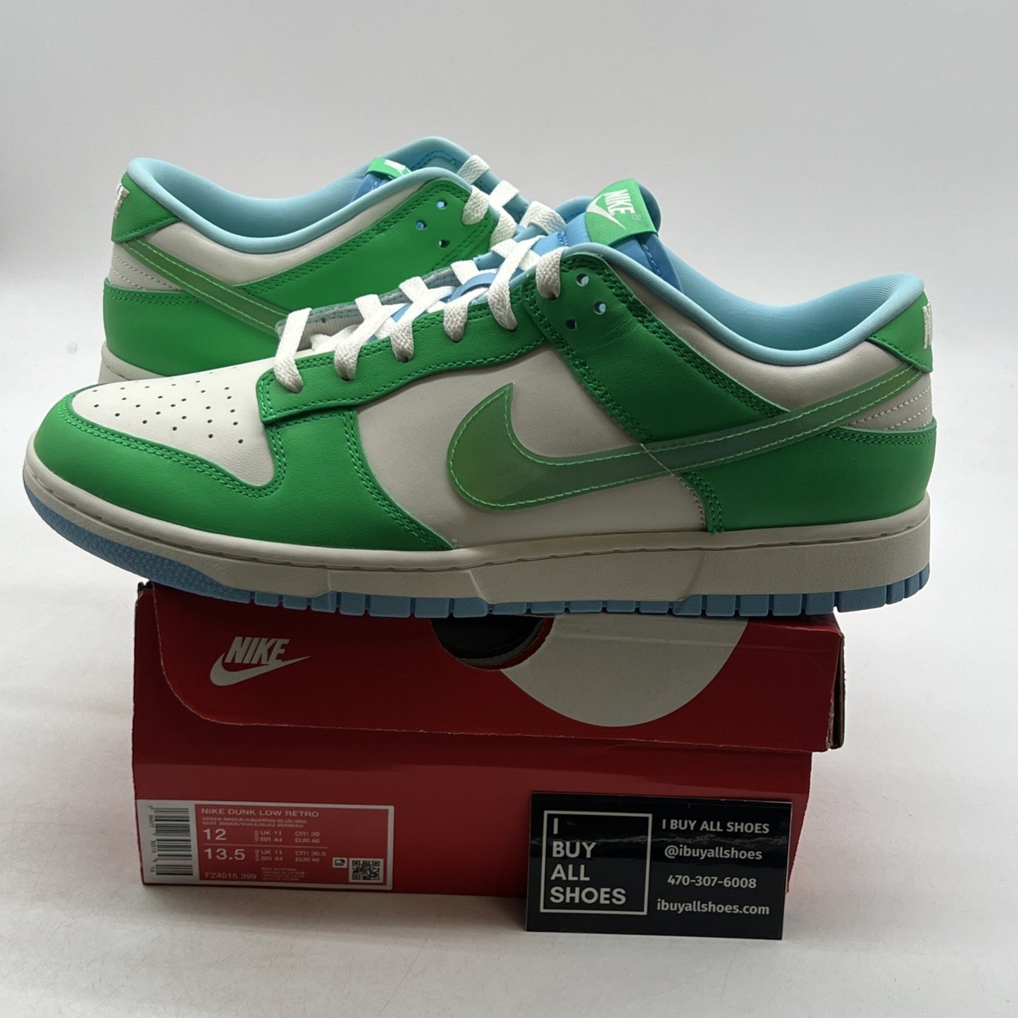 Size 12 - Nike Dunk Low Green Shock (FZ4015-399)