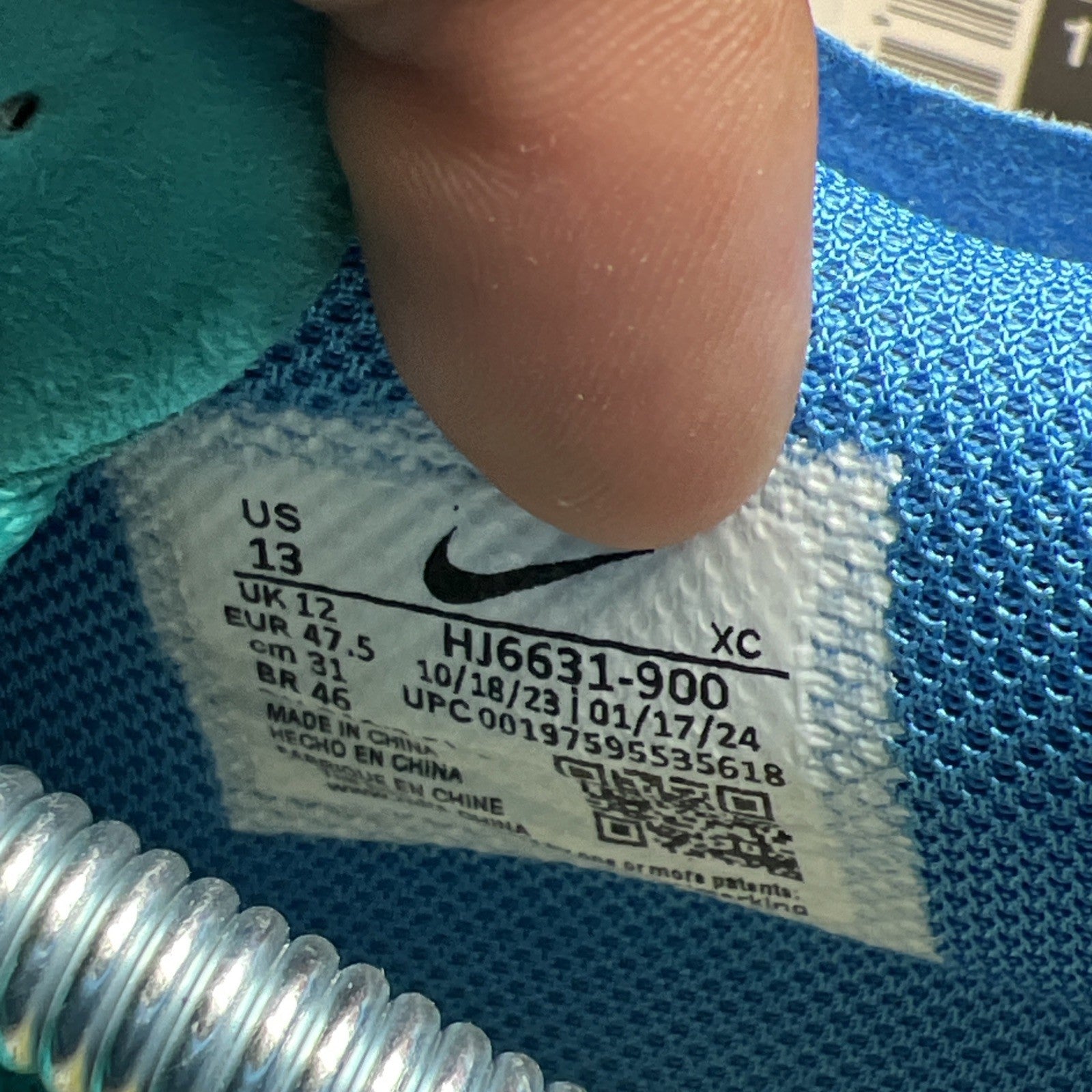 Size 13 - Nike Jewell Loyd x Air Zoom GT Cut 3 Justice (HJ6631-900)