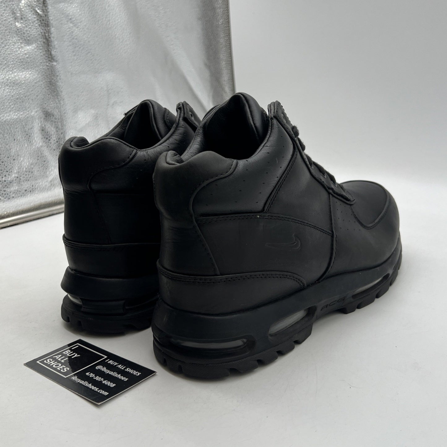 Size 12 - Nike Air Max Goadome ACG Triple Black 2016 (865031-009)