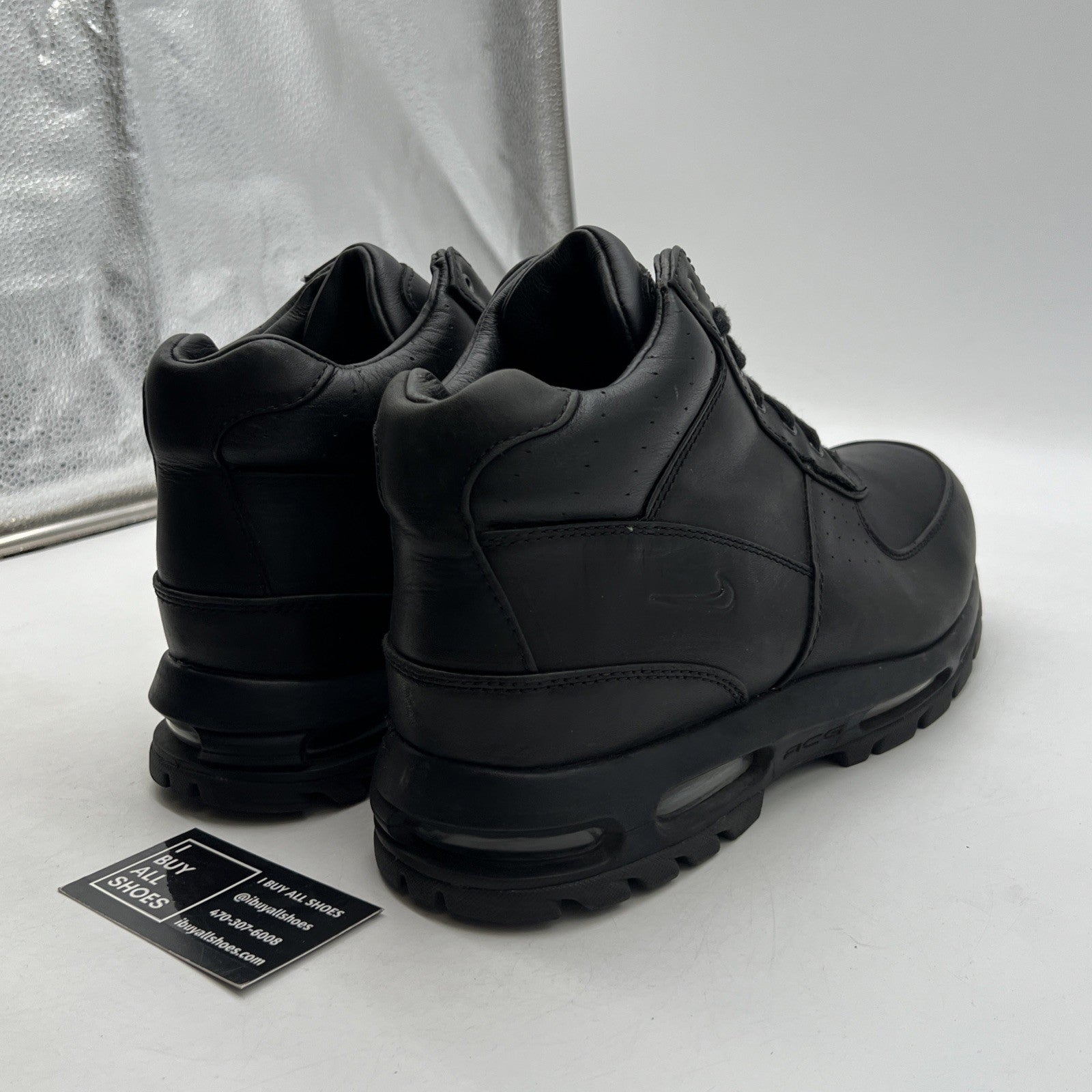 Size 12 - Nike Air Max Goadome ACG Triple Black 2016 (865031-009)
