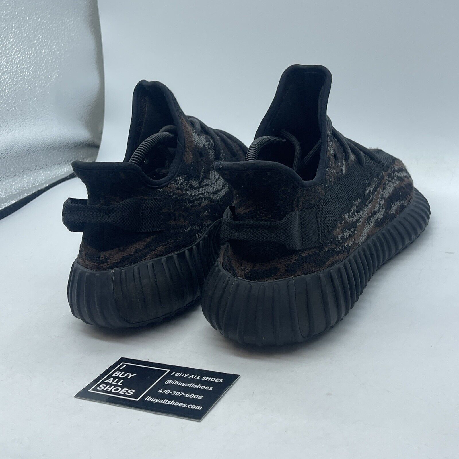 Size 9.5 - adidas Yeezy Boost 350 V2 Low MX Rock Brown Black Suede (GW3774)
