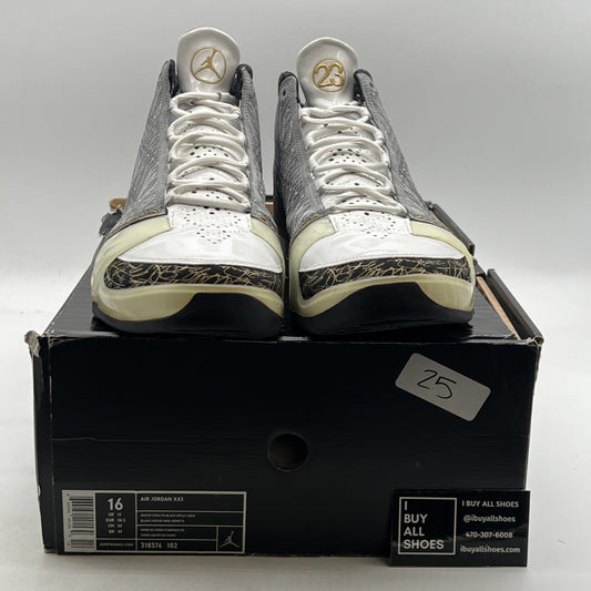 Size 16 - Air Jordan 23 OG White Stealth (318376-102)