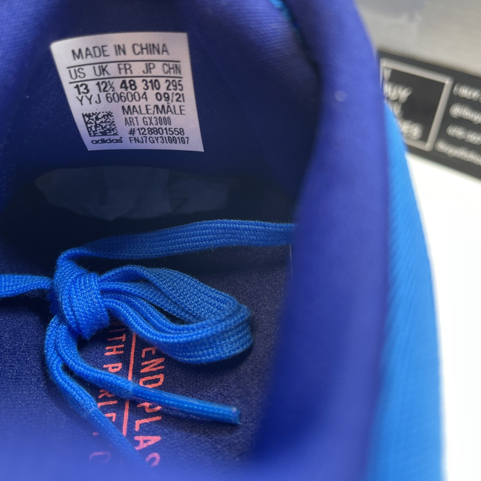 Size 13 - Adidas Adistar Blue Rush Turbo (GX3000)