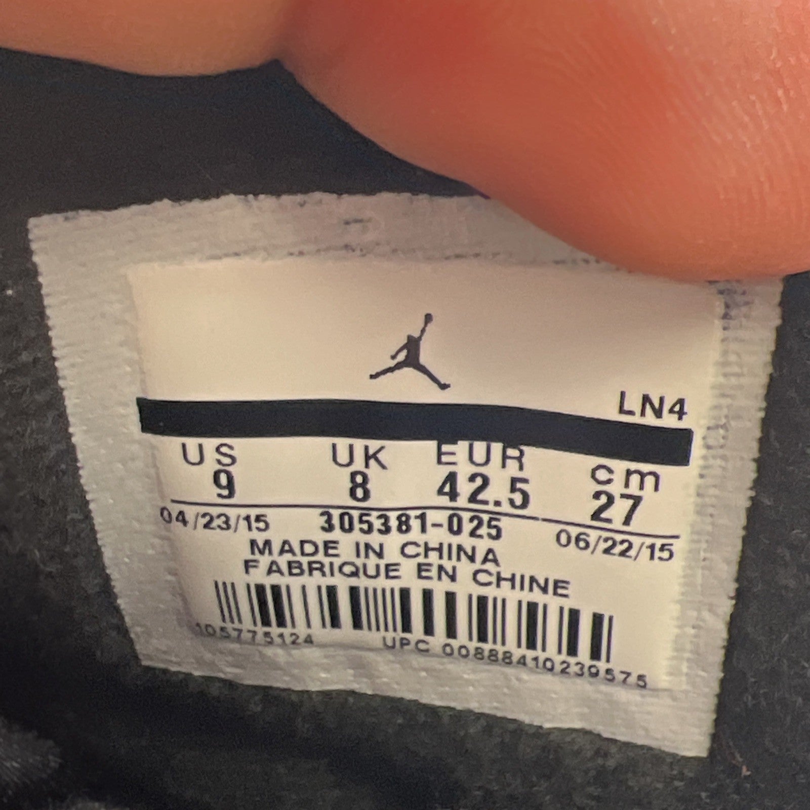 Size 9 - Air Jordan 8 Retro Aqua 2015 (305381-025)