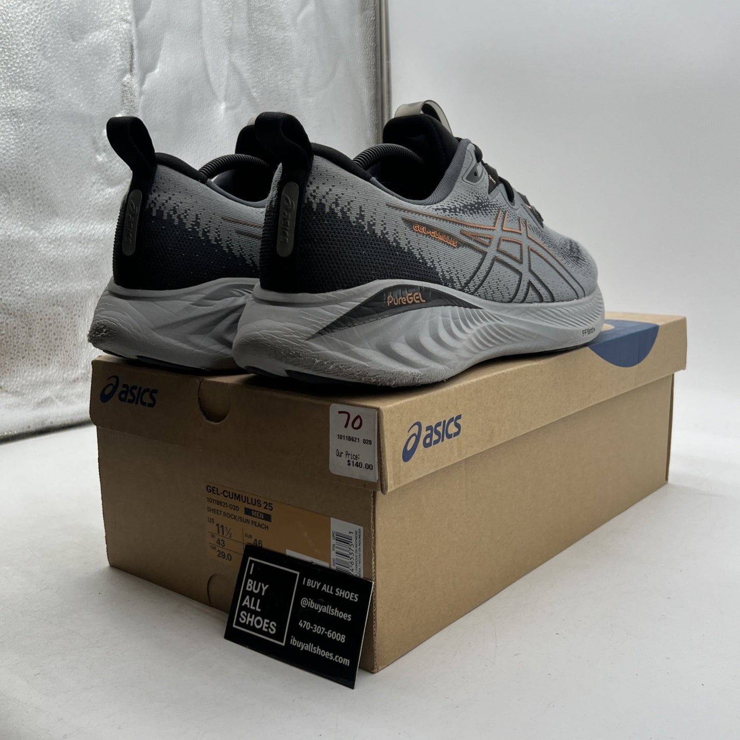 Size 11.5 - Asics GT 1000 12 Sheet Rock Antique Red (1011B621-020)