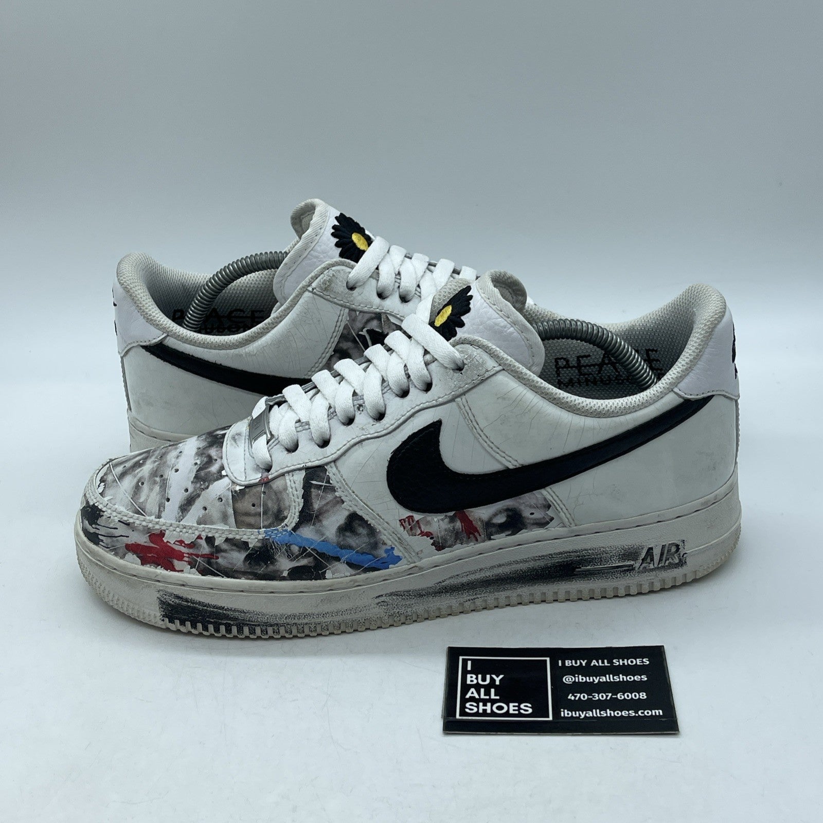 Size 10.5 - Nike G-Dragon x Air Force 1 '07 Para-Noise 2.0 Leather (DD3223-100)