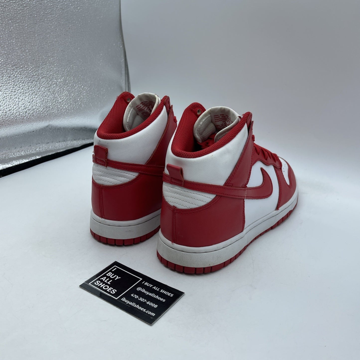 Size 9 - Nike Dunk High Championship Red White Leather (DD1399-106)