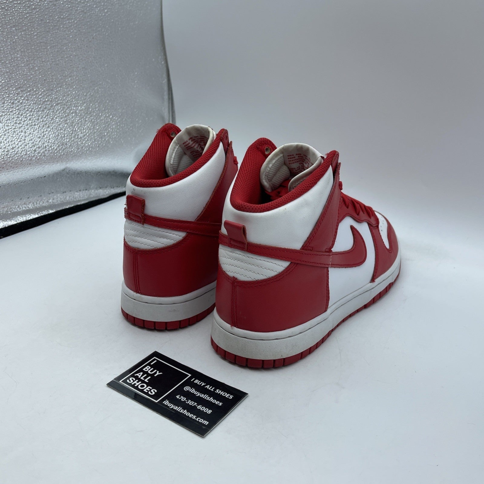 Size 9 - Nike Dunk High Championship Red White Leather (DD1399-106)