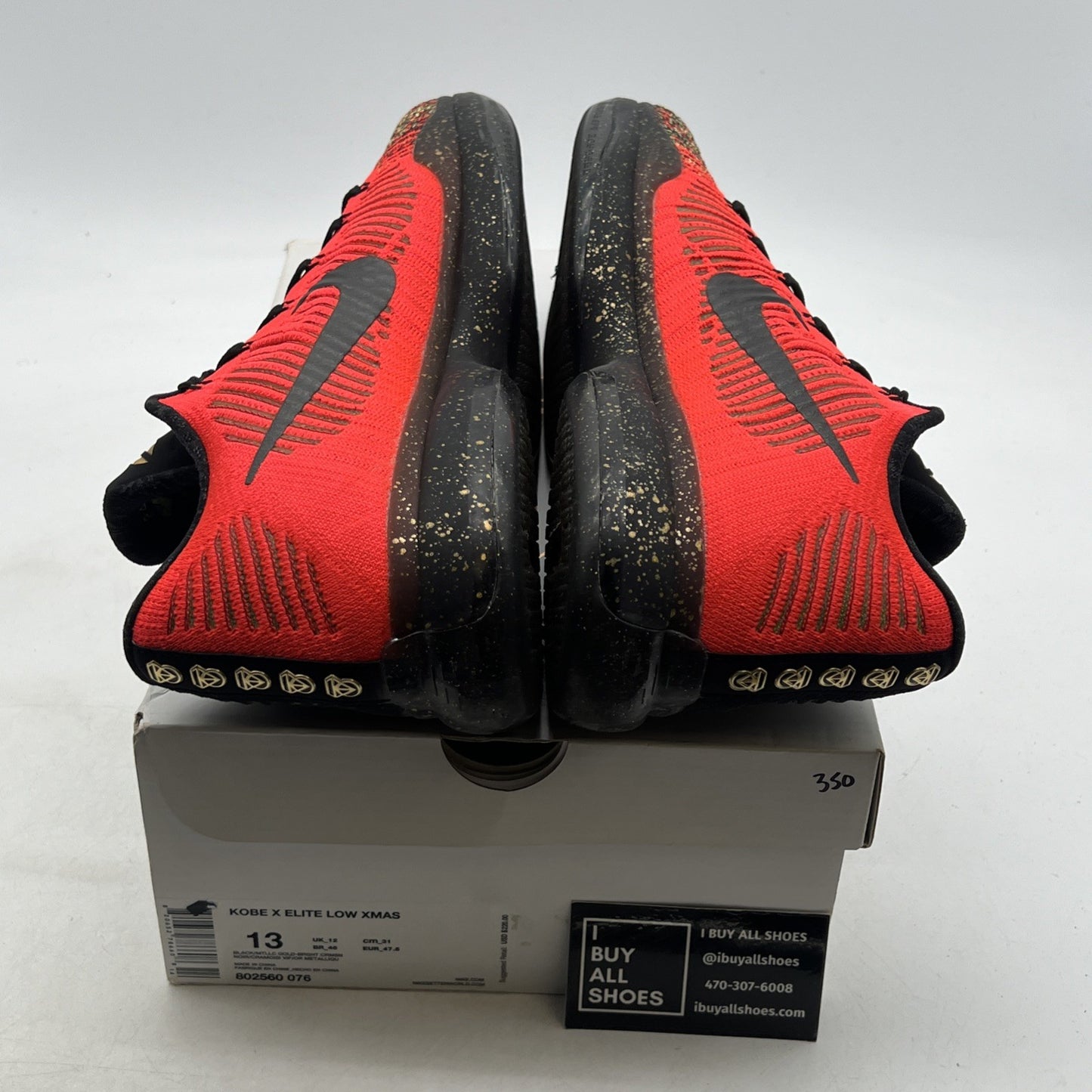 Size 13 - Nike Kobe 10 Elite Low Christmas (802560-076)