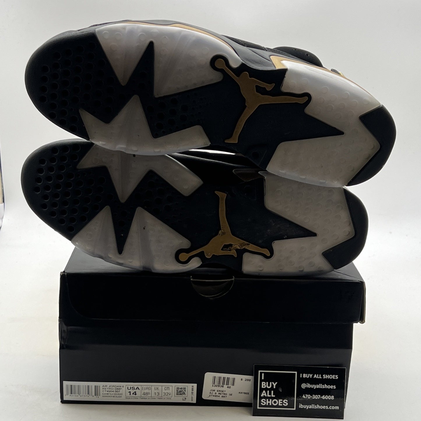 Size 14 - Air Jordan 6 Retro Defining Moments 2020 (CT4954-007)