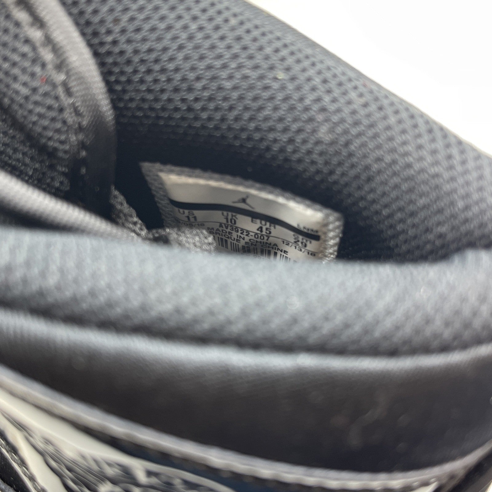 Size 11 - Air Jordan Legacy 312 Black Gold (AV3922-007)