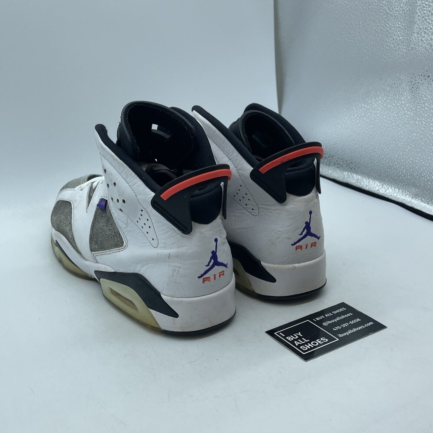 Size 11 - Air Jordan 6 Retro LTR Flint Grey Purple White Black (CI3125-100)