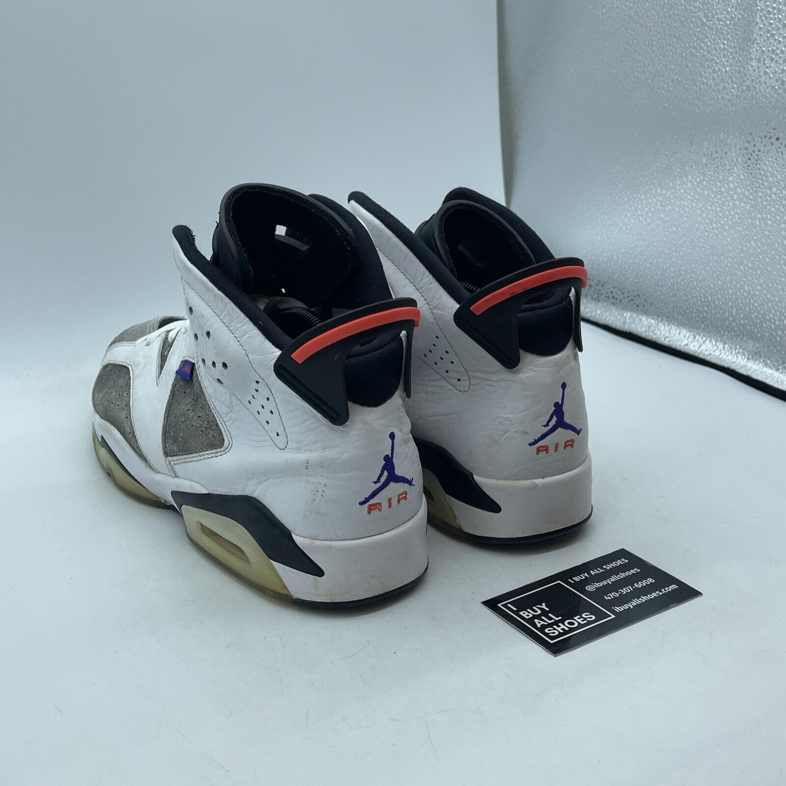 Size 11 - Air Jordan 6 Retro LTR Flint Grey Purple White Black (CI3125-100)