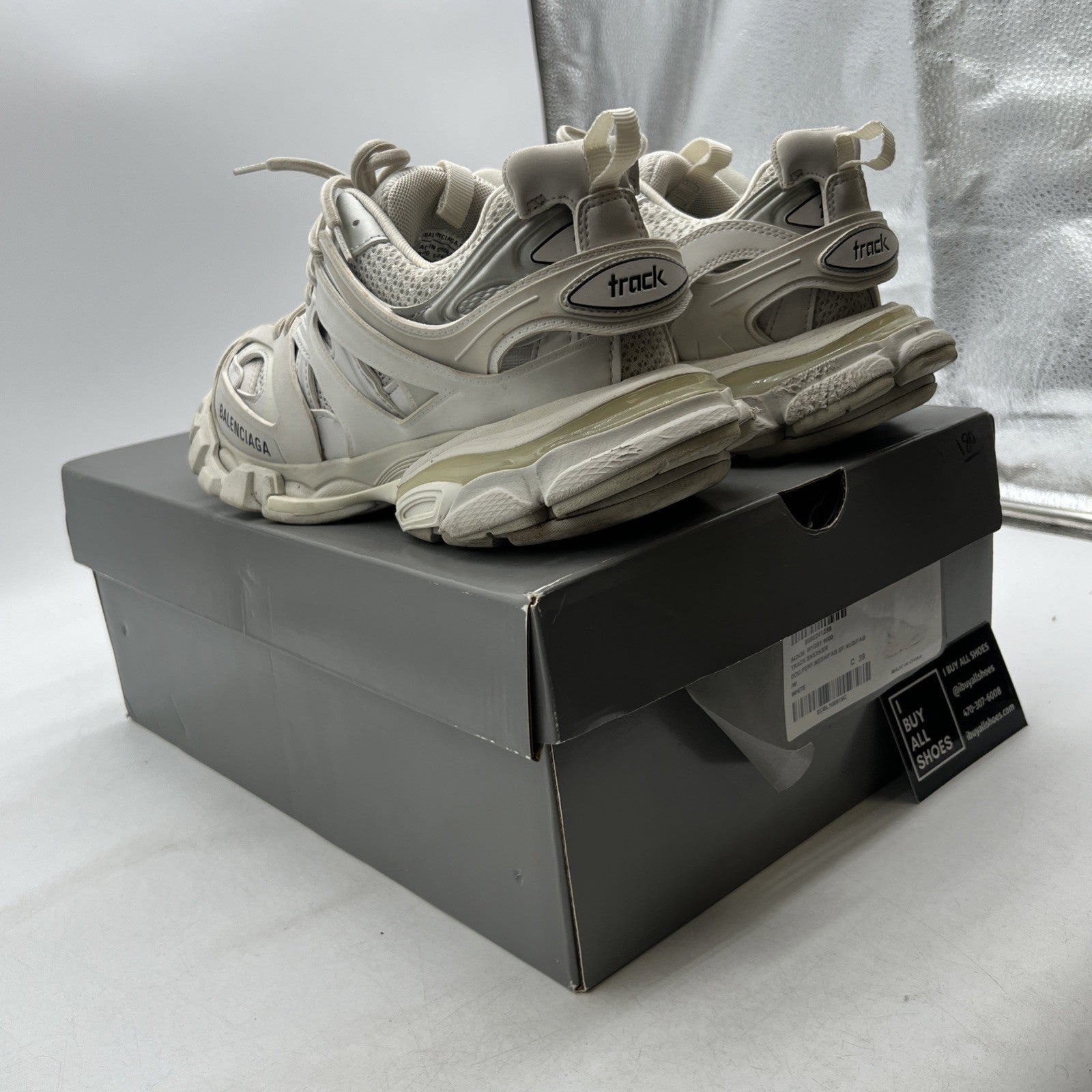 Size 9 - Balenciaga Track White