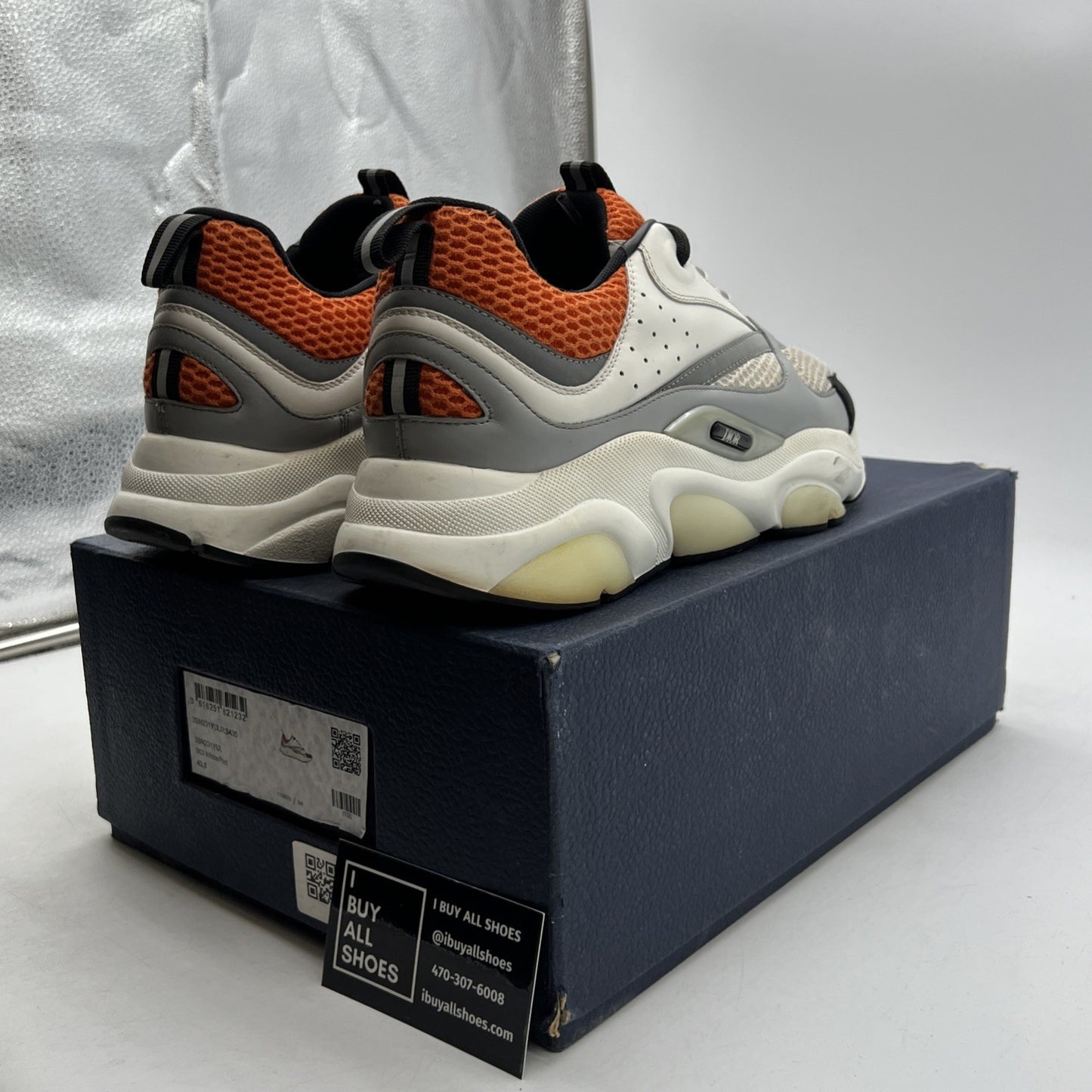 Size 43.5 - Dior B22 Orange Leather (3SN231YUL063435)