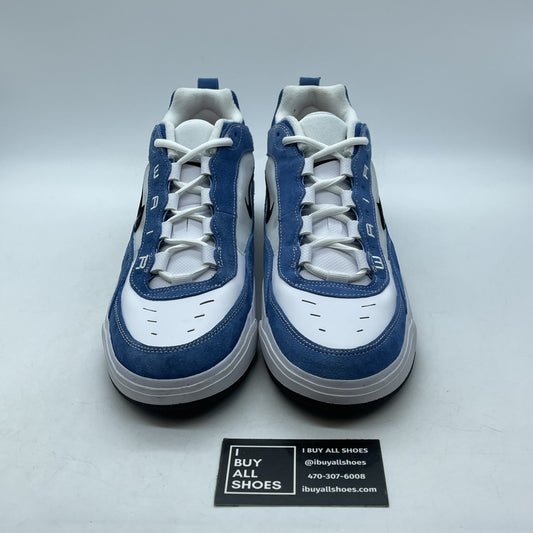 Size 12 - Nike Air Max Ishod Wair SB Star Blue Black Suede Leather (FB2393-400)