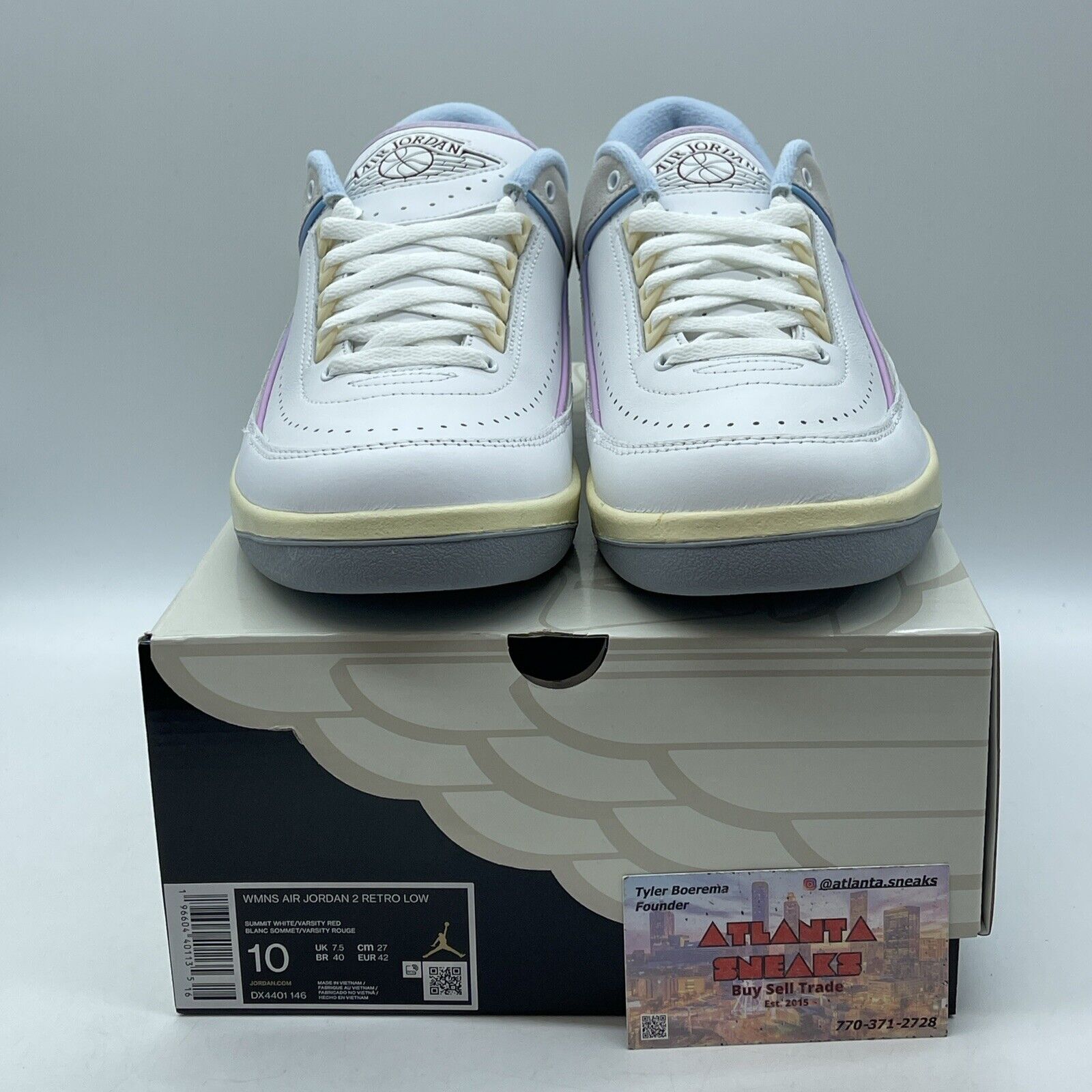 Size 10W - Air Jordan 2 Low Look, Up in the Air Brown Suede White (DX4401-146)