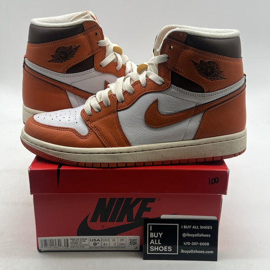 Size 9.5 - Air Jordan 1 Retro High OG Starfish W (DO9369-101)