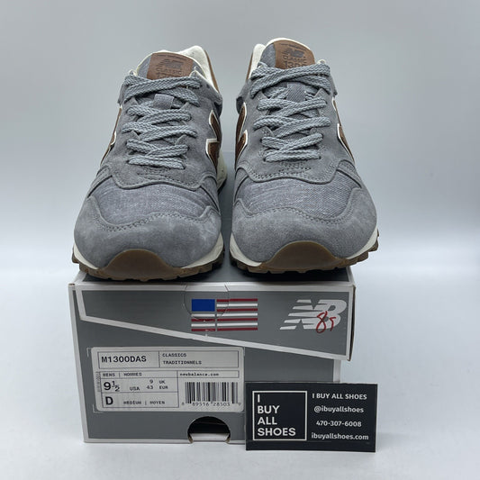 Size 9.5 - New Balance Brown Grey Suede Leather (M1300DAS)