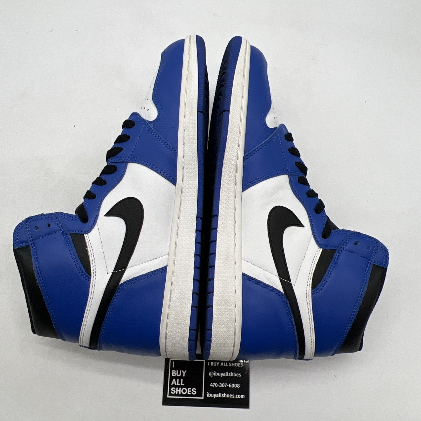 Size 13 - Air Jordan 1 Retro High OG Game Royal 2018 (555088-403)