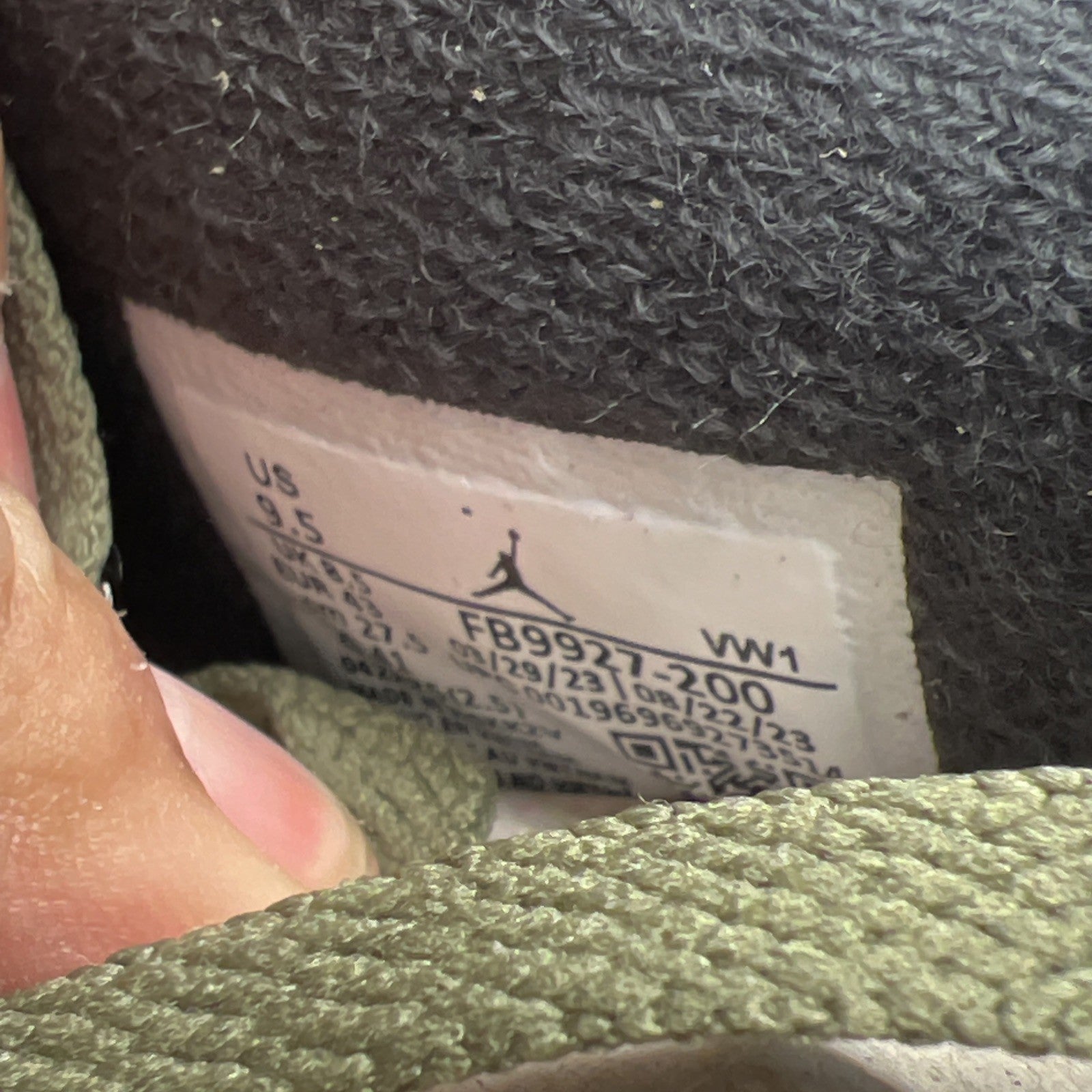 Size 9.5 - Air Jordan 4 SE Retro Low Craft - Olive (FB9927-200)