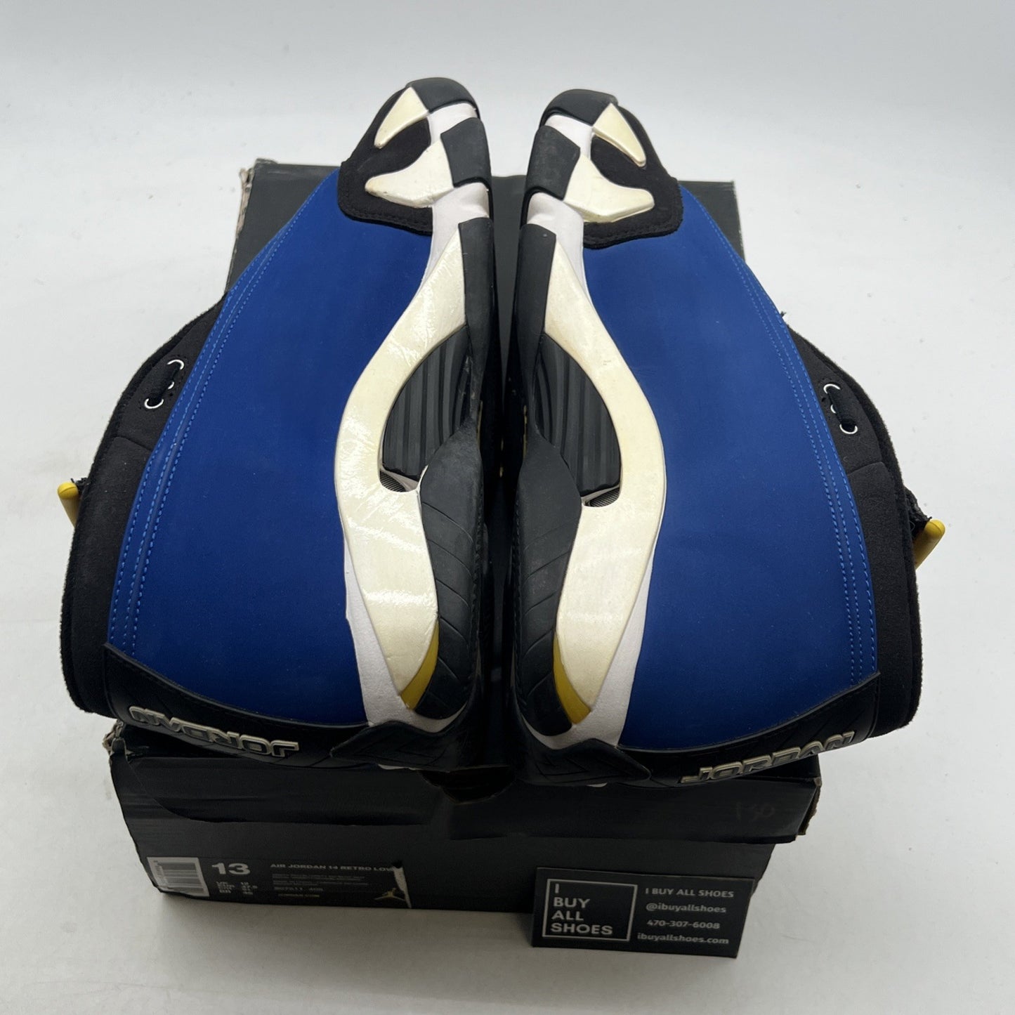 Size 13 - Air Jordan 14 Retro 2015 Low Laney (807511-405)