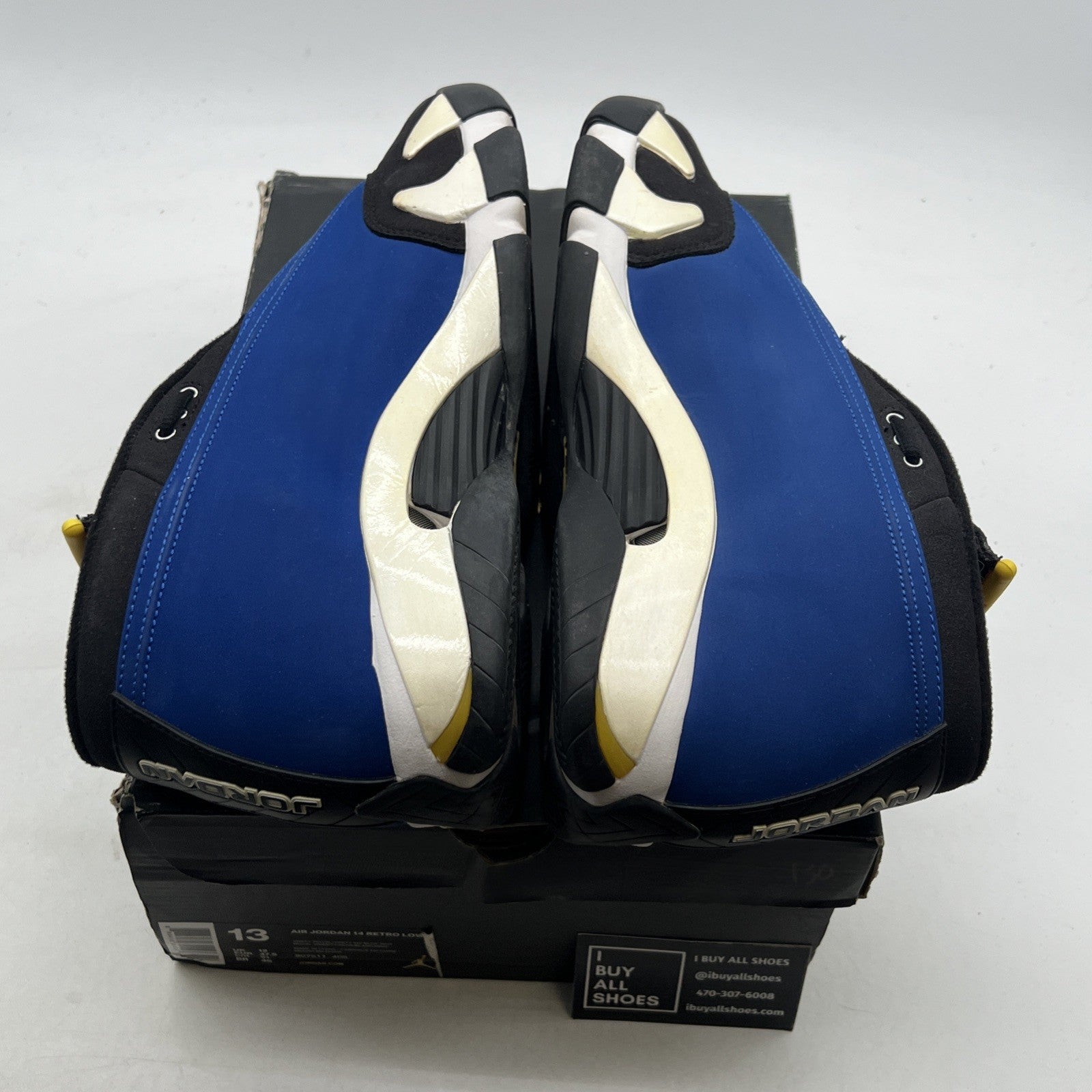 Size 13 - Air Jordan 14 Retro 2015 Low Laney (807511-405)
